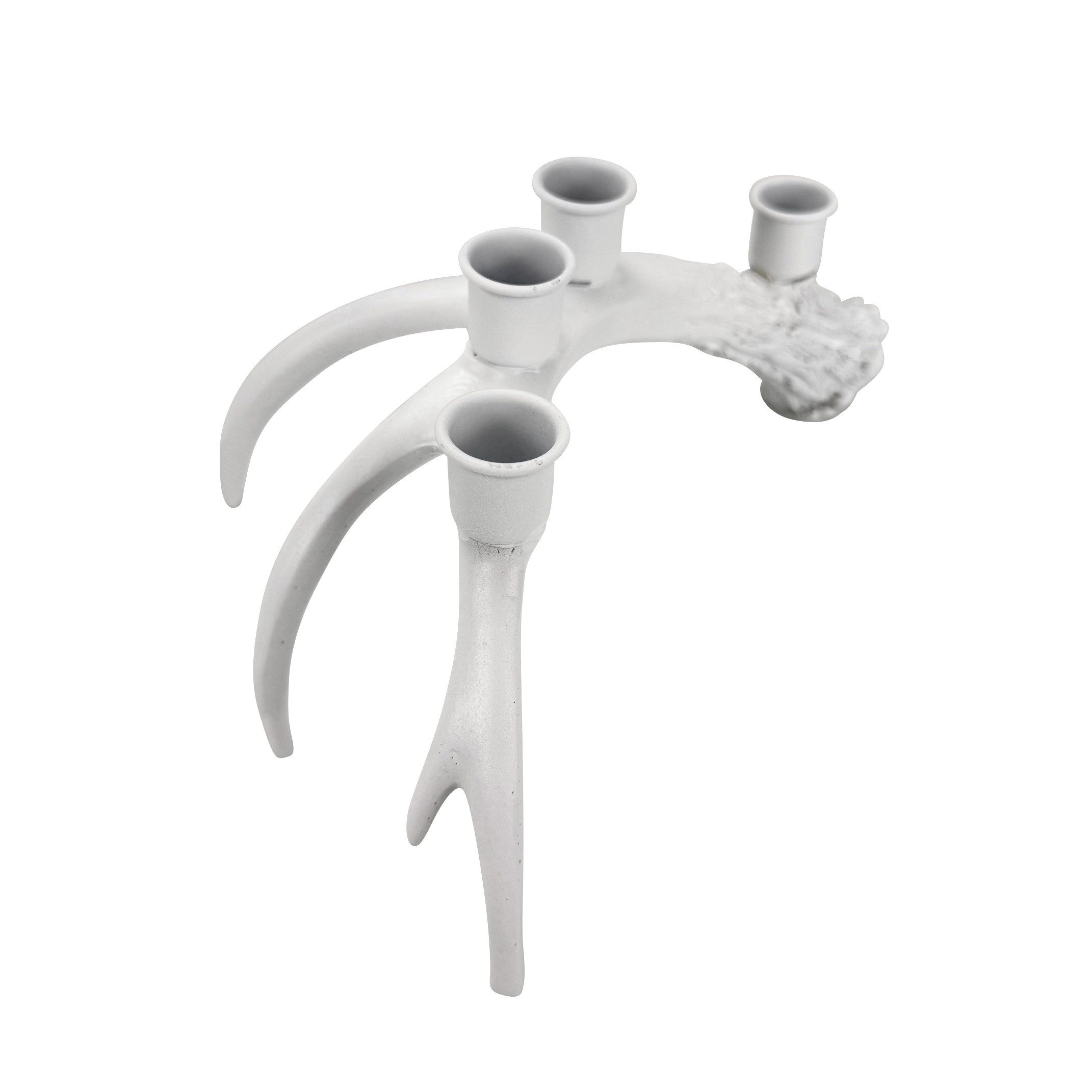 Online-Fuchs Kerzenhalter - moderner Kerzenständer Geweih für 4 Stabkerzen, günstig online kaufen