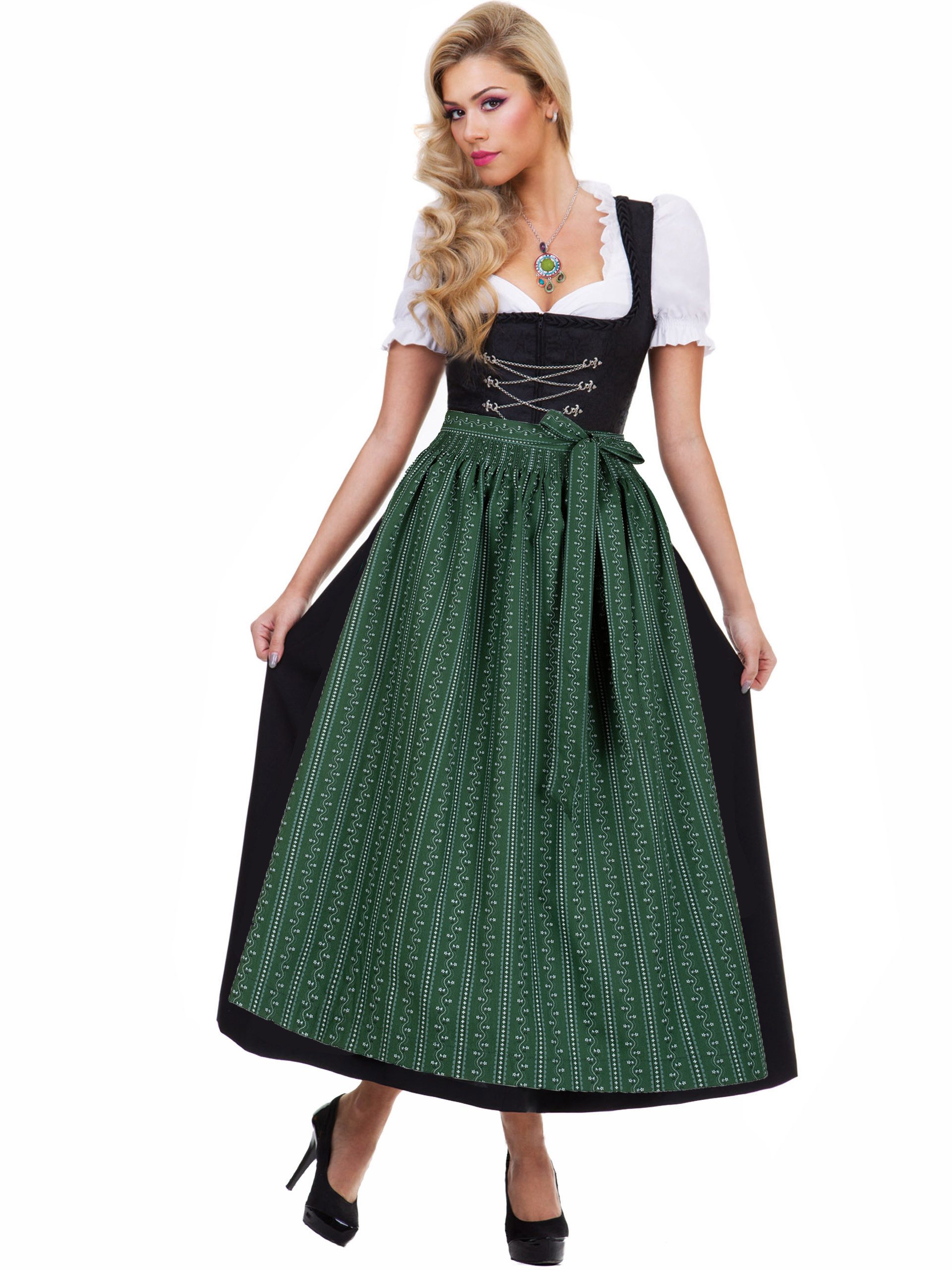 Dirndl Bluse Damen Mit Spitze - Elegante Bluse Für Tracht Und Festlichkeiten