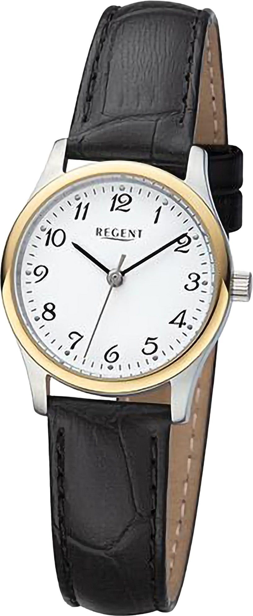 Quarzuhr Regent Damen Armbanduhr Analog