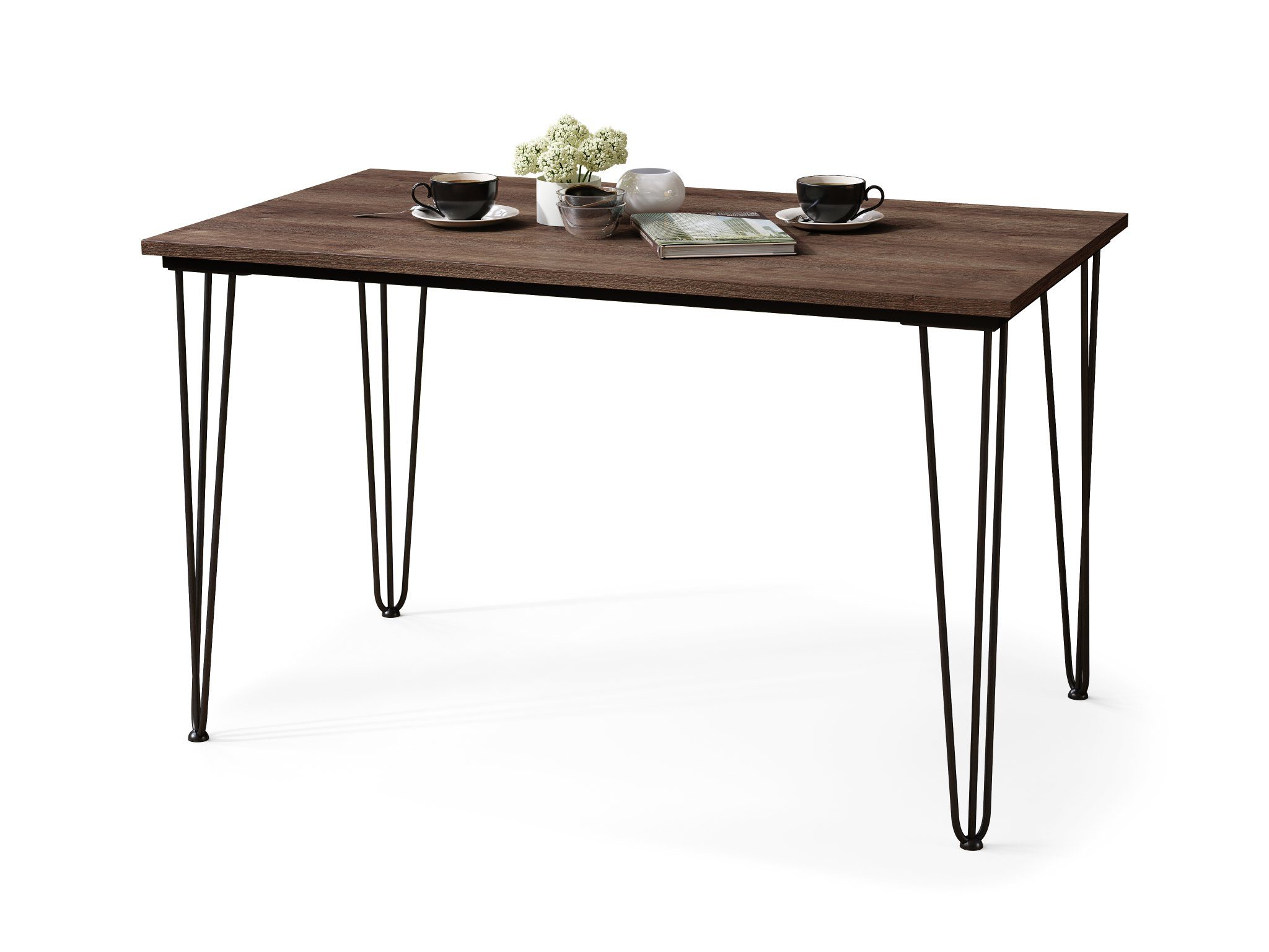 Mazzoni Esstisch Design Hairpin Esszimmer Tisch günstig online kaufen