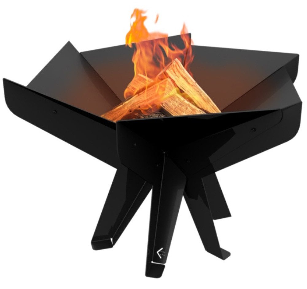 Kratki Feuerschale FLORA Outdoor Design-Feuerschale modern Feuerkorb Lagerfeuer
