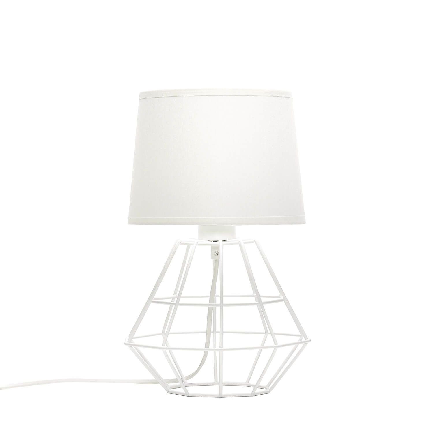 Licht-Erlebnisse Nachttischlampe BRICK, ohne Leuchtmittel, Tischlampe günstig online kaufen