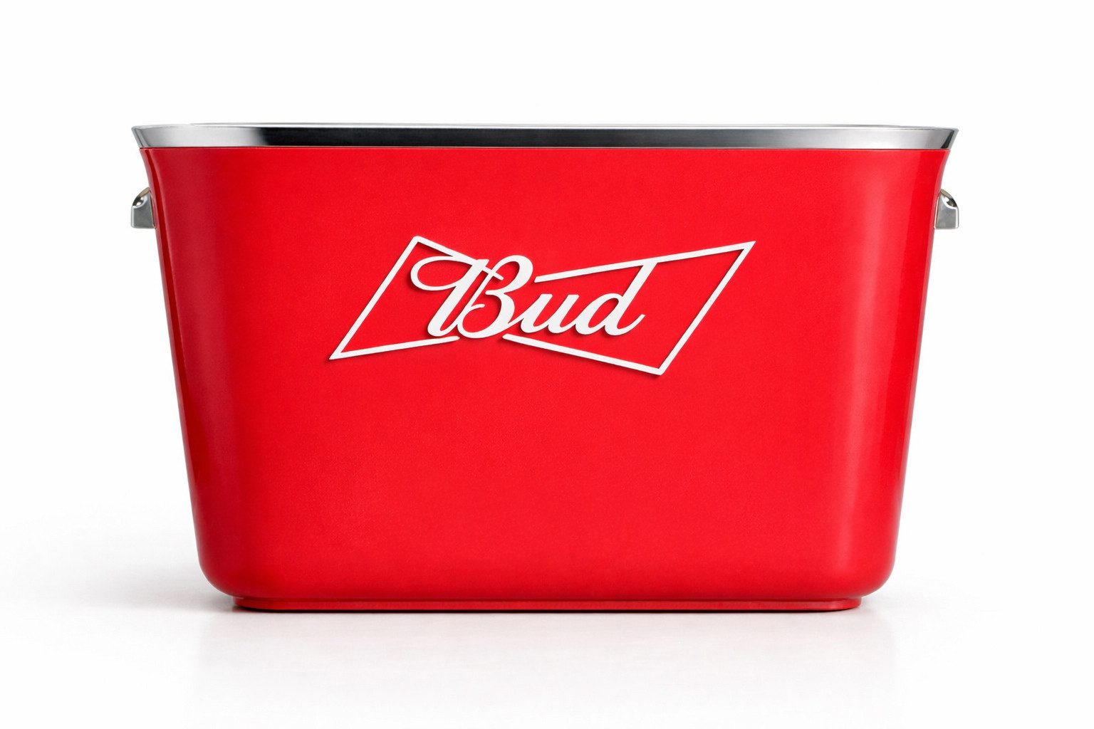 Budweiser Stoff Bud Mini-Eiskübel / Getränkekühler – Budweiser – Rot – Kunst