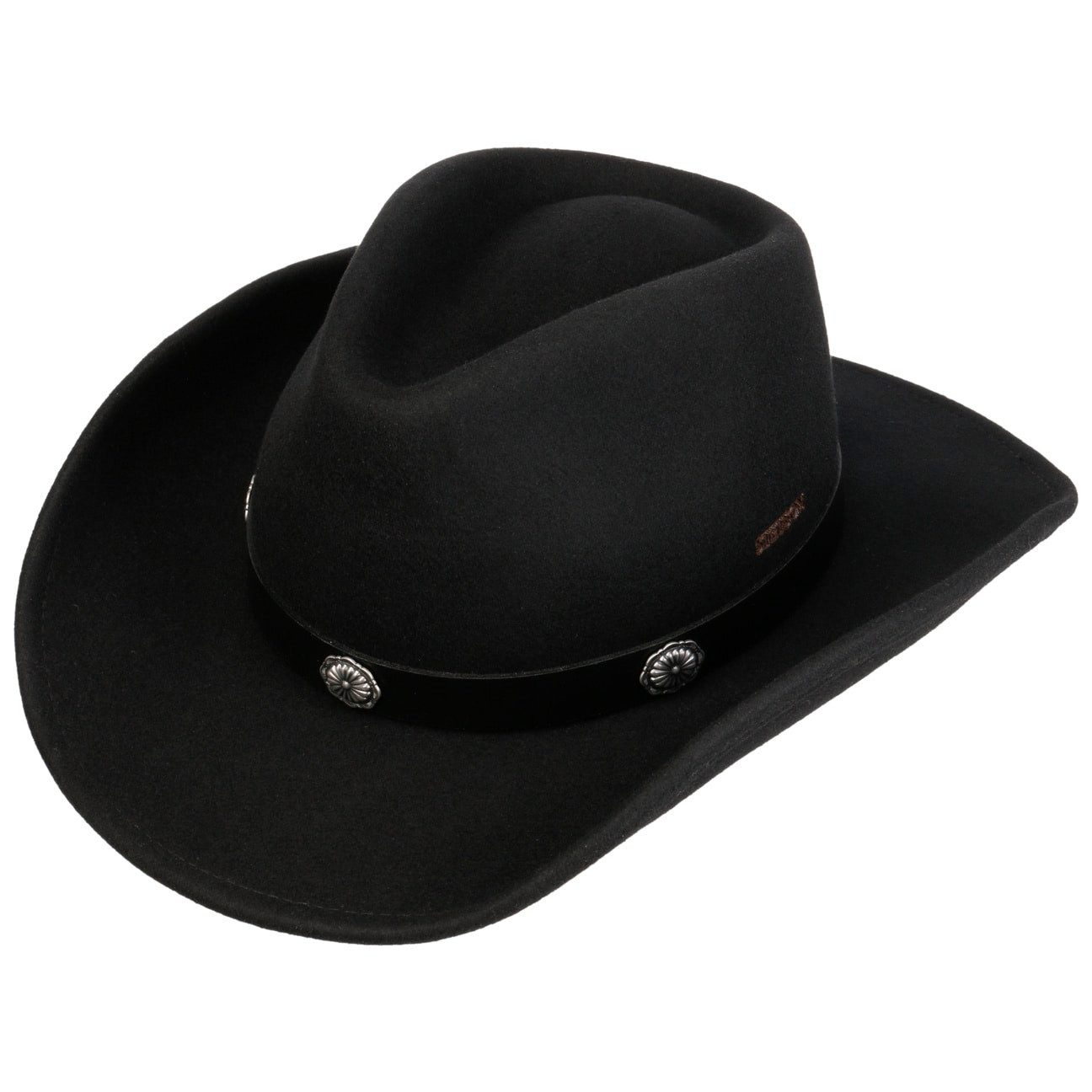 Stetson Cowboyhut (1-St) Filzhut mit Lederband
