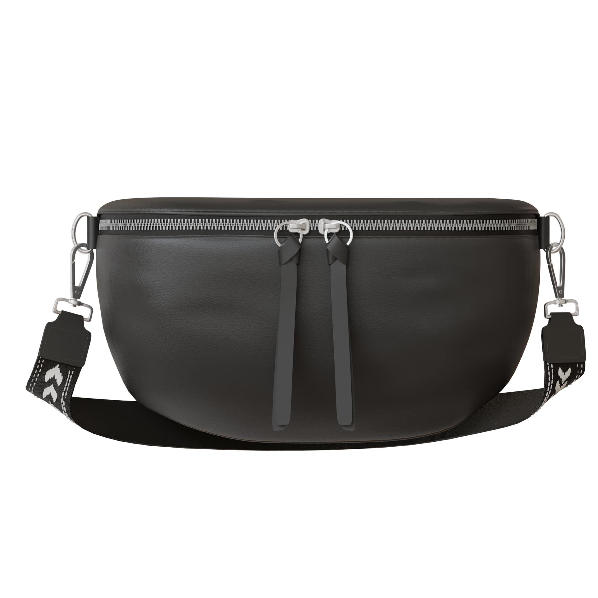 Umhängetasche Damen Crossbody Schulter Tasche Veganes Leder Modern Stilvoll 30621