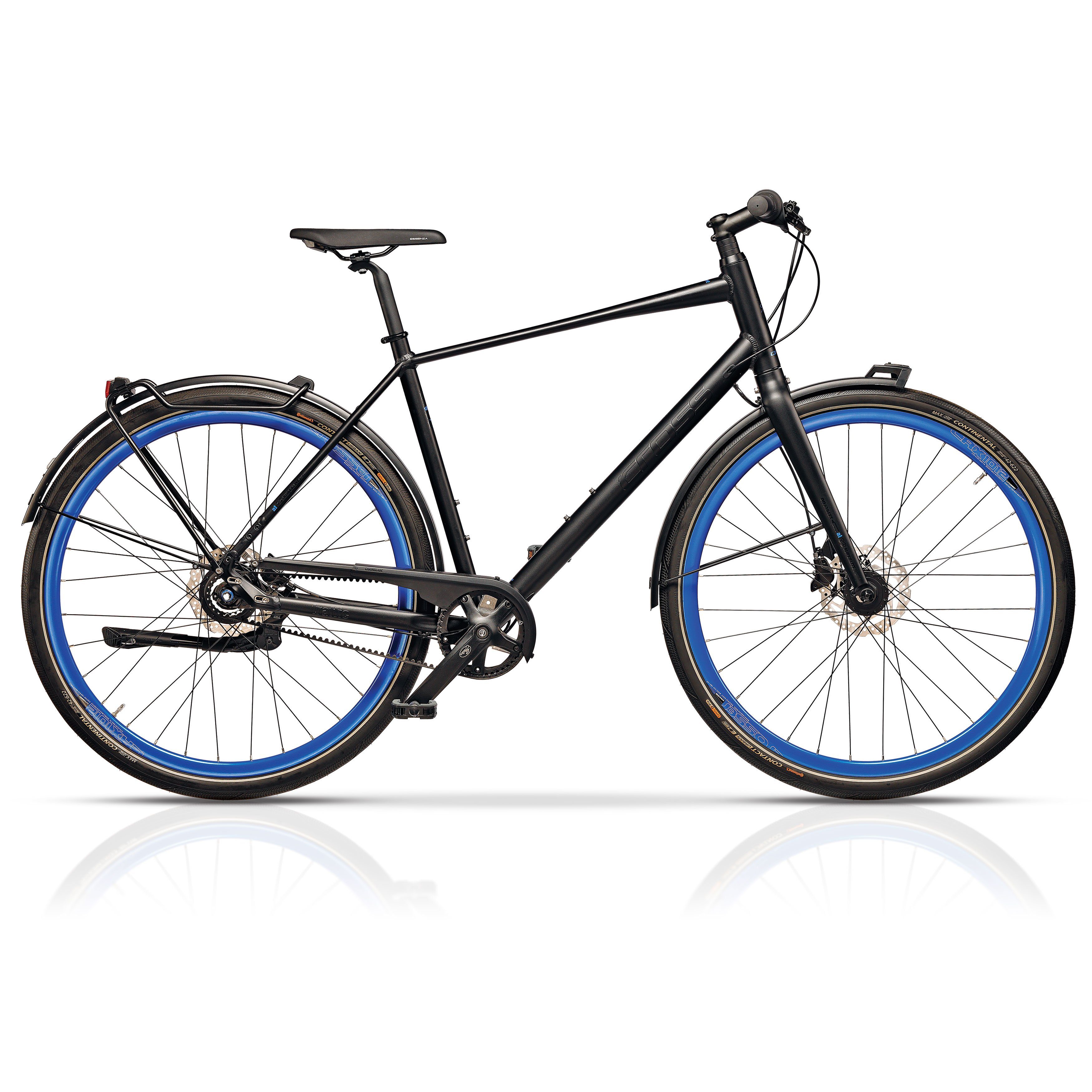 Airtracks Cityrad Herren Mod.2024 Schaltwerk, 53cm Fahrrad - Trekking Zoll BELT Nabenschaltung, DRIVE CARBON NEXUS Citybike - Shimano Gang 48cm GATES, 28 8 TRAFFIC