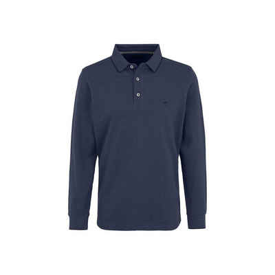 FYNCH-HATTON T-Shirt blau regular fit (1-tlg)