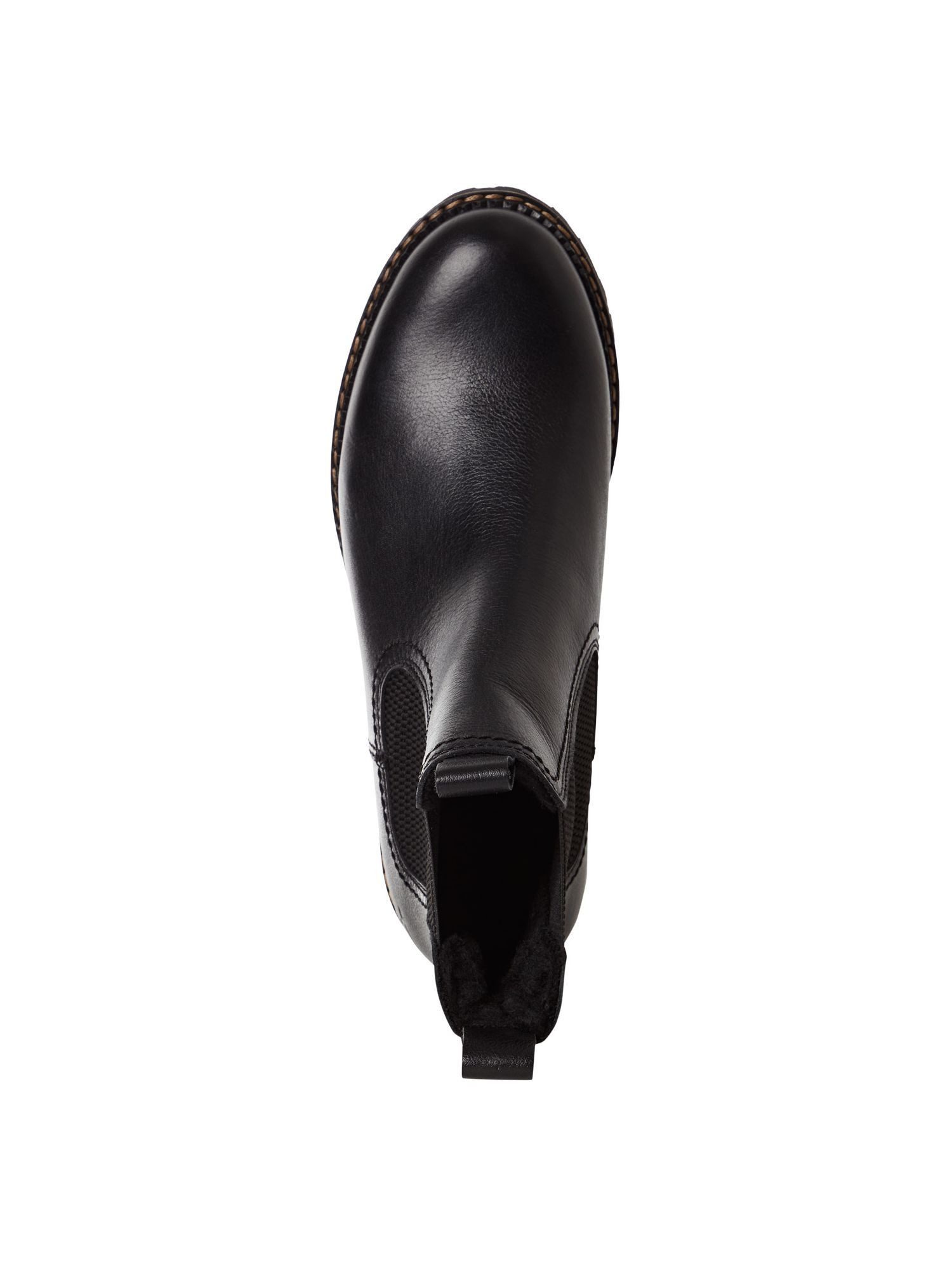 Tamaris Removable Sock aus Leder Blockabsatz 1-26494-45 Chelseaboots Removable Sock – Bild 2 von 5