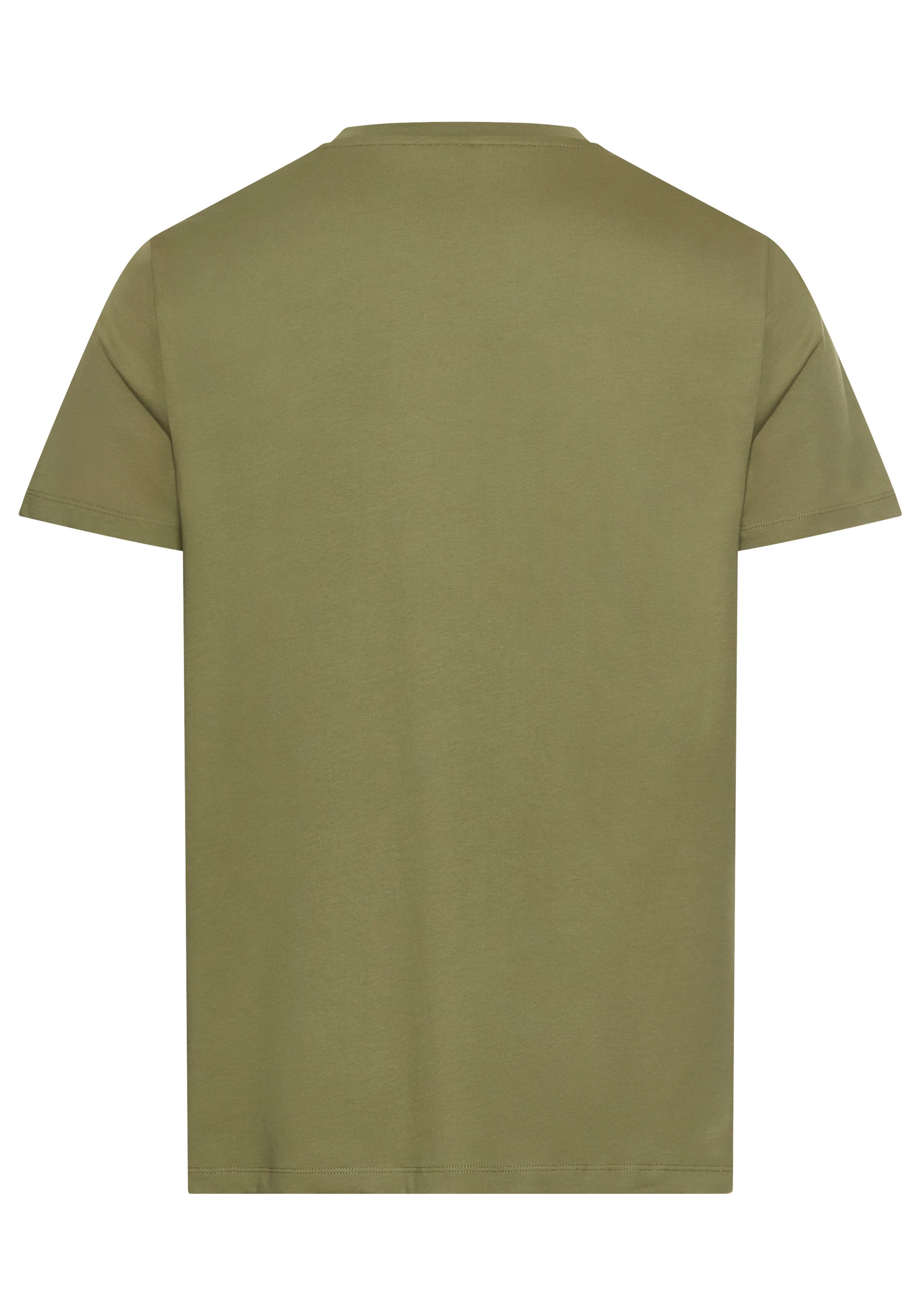 BOSS T-Shirt Rundhals, Jersey, kleines Logo, günstig online kaufen