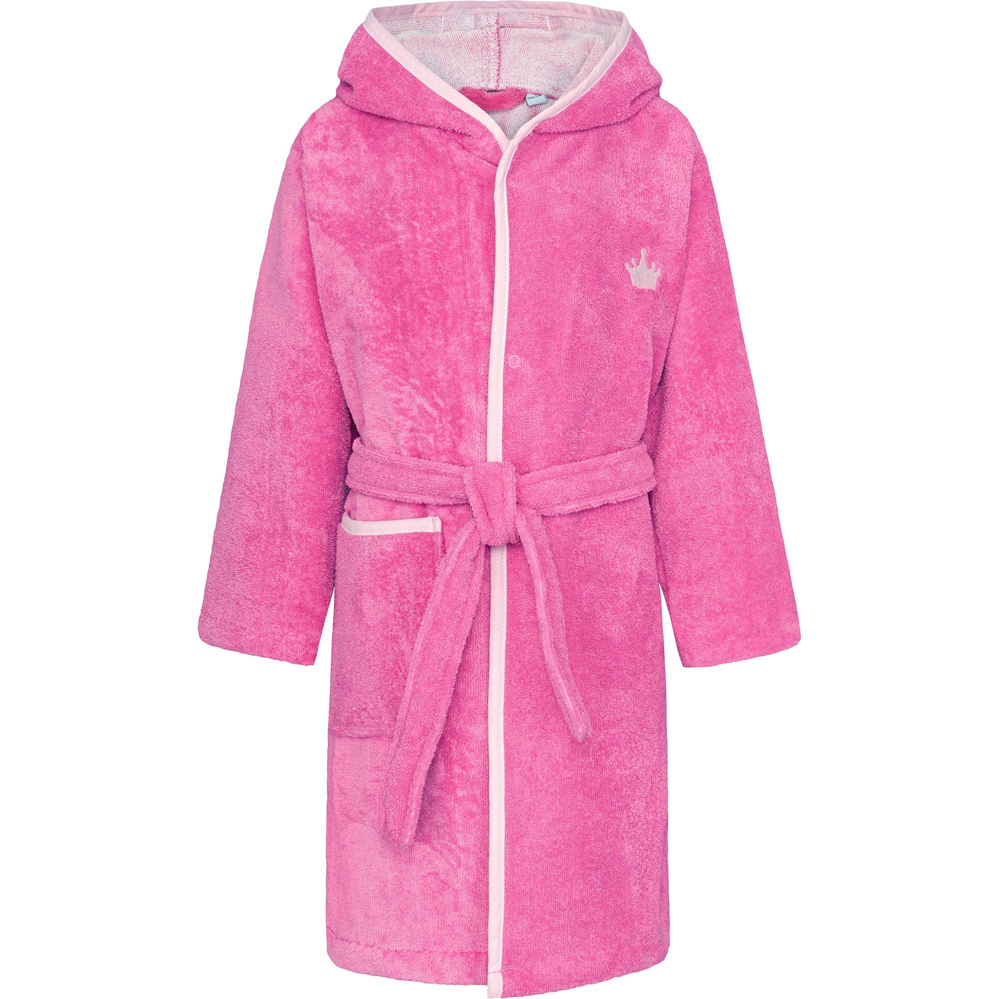 Smithy Kinderbademantel Schmuseflausch, 40% Polyester, 30% Baumwolle, 30% Viskose