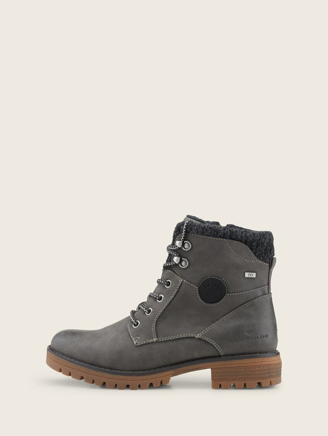 TOM TAILOR Shoes Licence Schnürstiefel (1-tlg) Gefütterte Stiefel