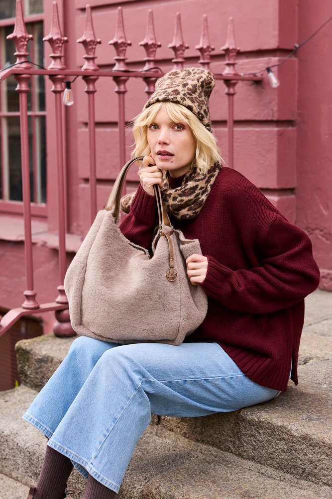Rieker Shopper (2-tlg), Umhängetasche mit herausnehmbarer Innentasche, 2 tlg.