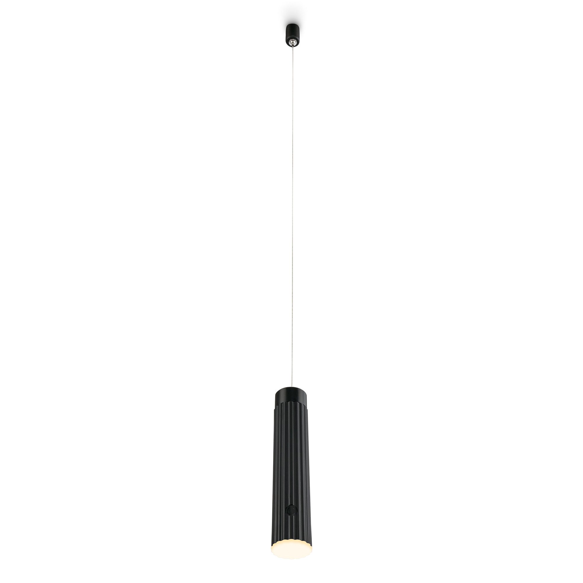 Briloner Leuchten LED Pendelleuchte Hängelampe Bettlampe Akku Touch Dimmbar USB-C Abnehmbar, LED fest integriert, 3000K, 4,5x20,5 cm, Esszimmer, Wohnzimmer, Schlafzimmer