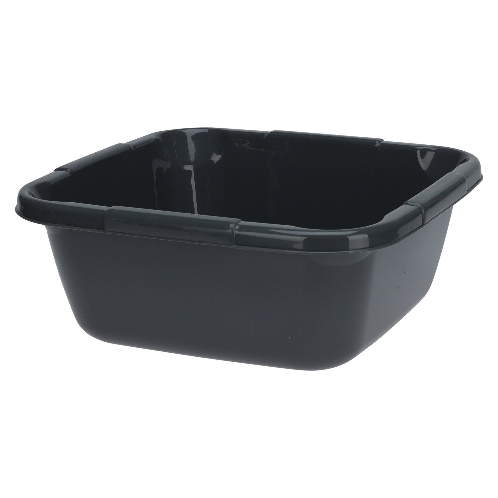 HAC24 Schüssel Spülschüssel Waschschüssel Spüle Camping Abwaschschüssel, Robust, Eckig 14 Liter 38 x 38 x 15 cm