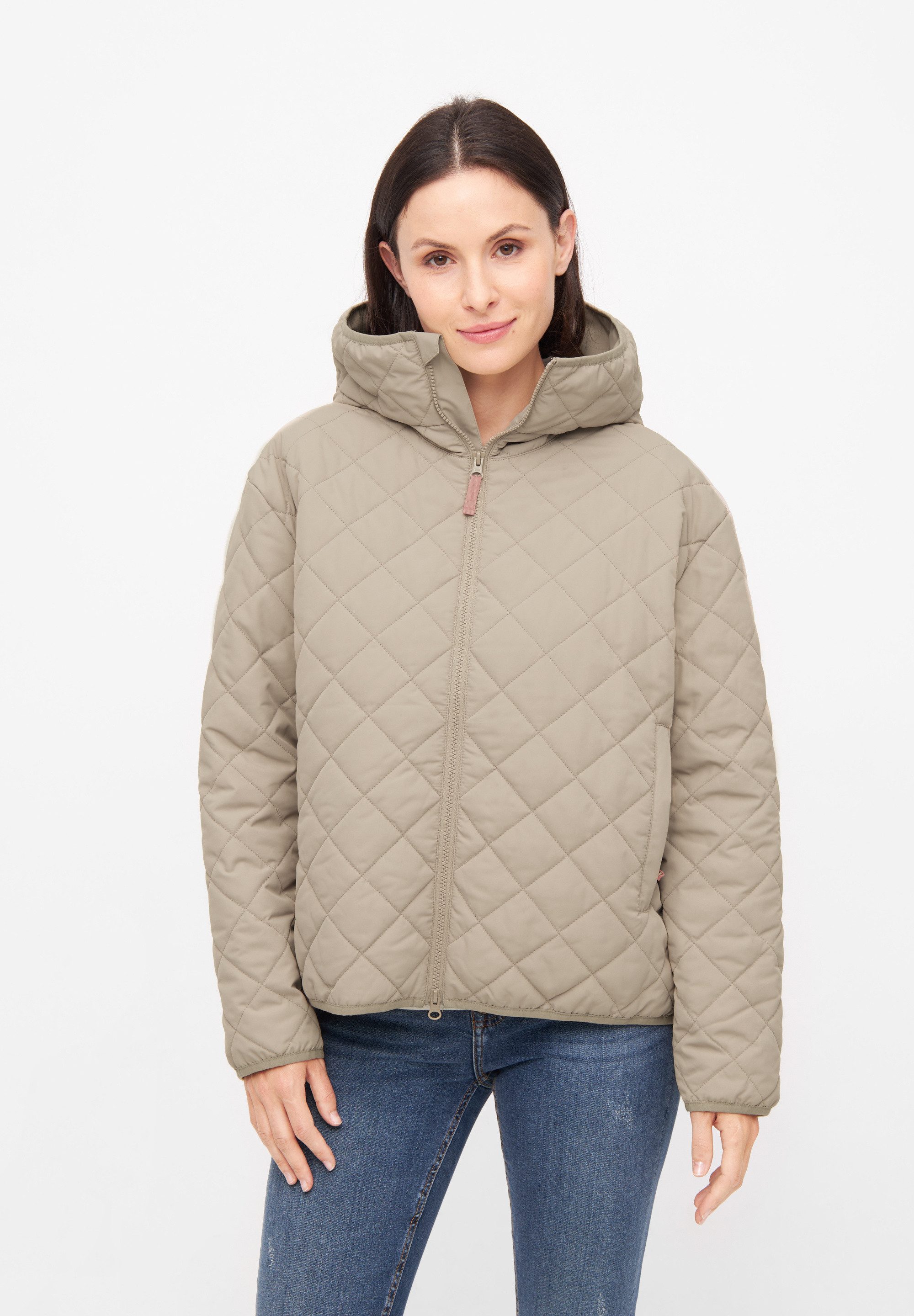 Derbe Steppjacke "Quiltby Short" mit Kapuze Wasserabweisend, Kapuze, 2-Wege günstig online kaufen