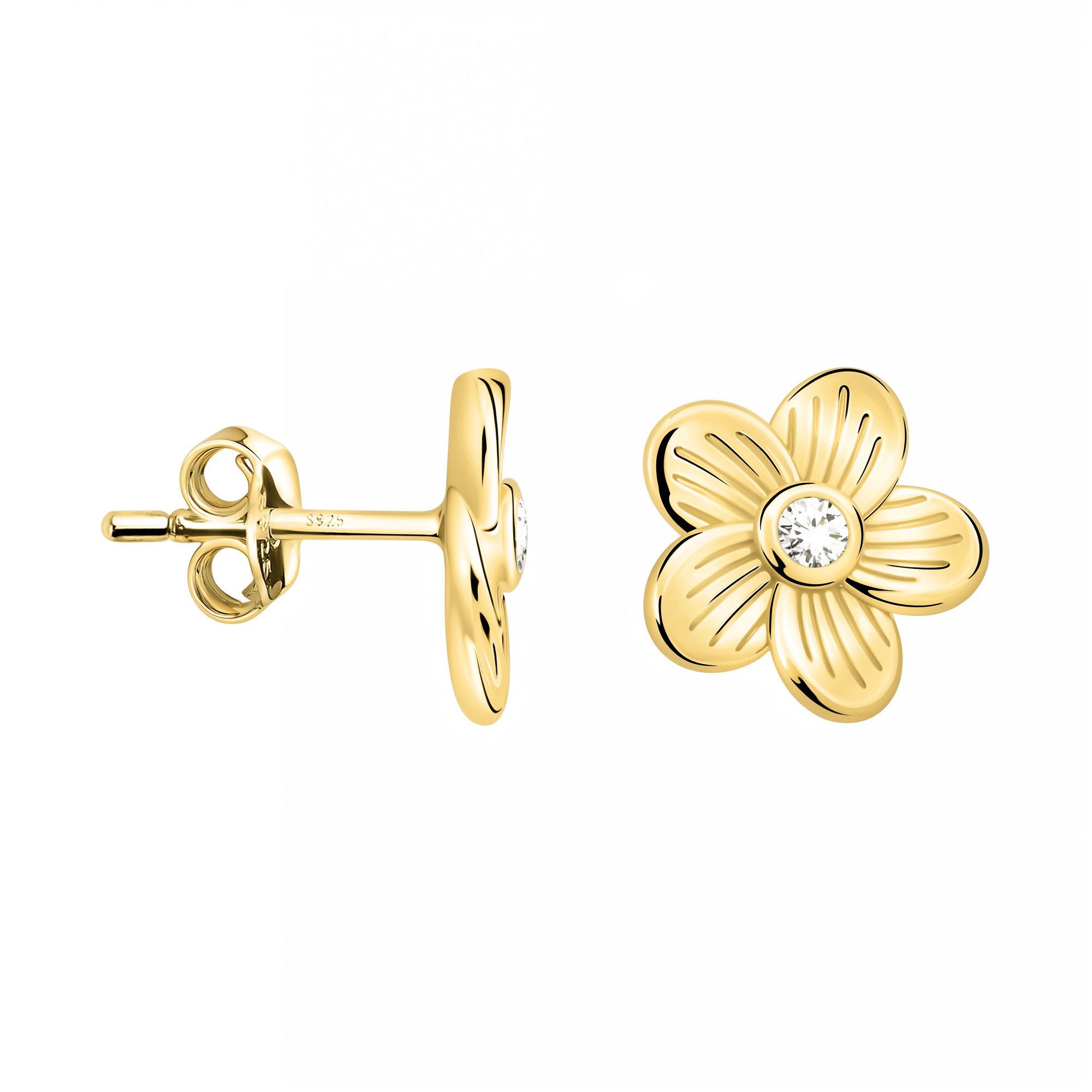 Sofia Milani Paar Ohrstecker Blumen, 925 Silber Damen Schmuck - E2912 günstig online kaufen