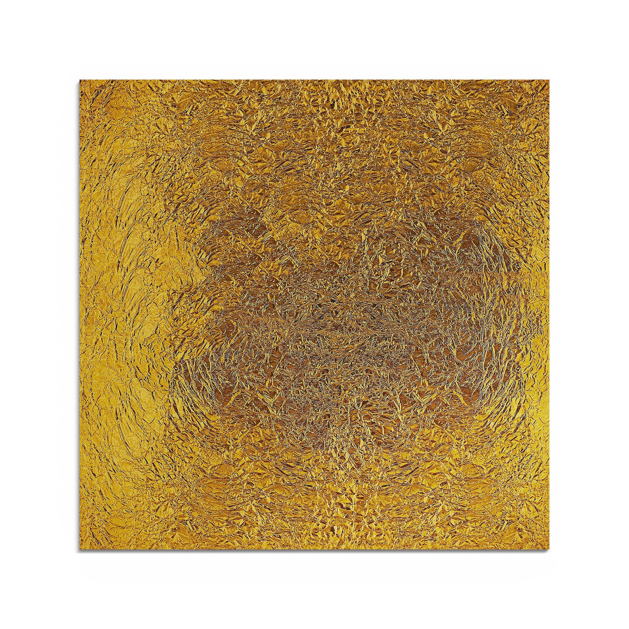 DEQORI Metallbild 'Relief in Goldoptik', Alu günstig online kaufen