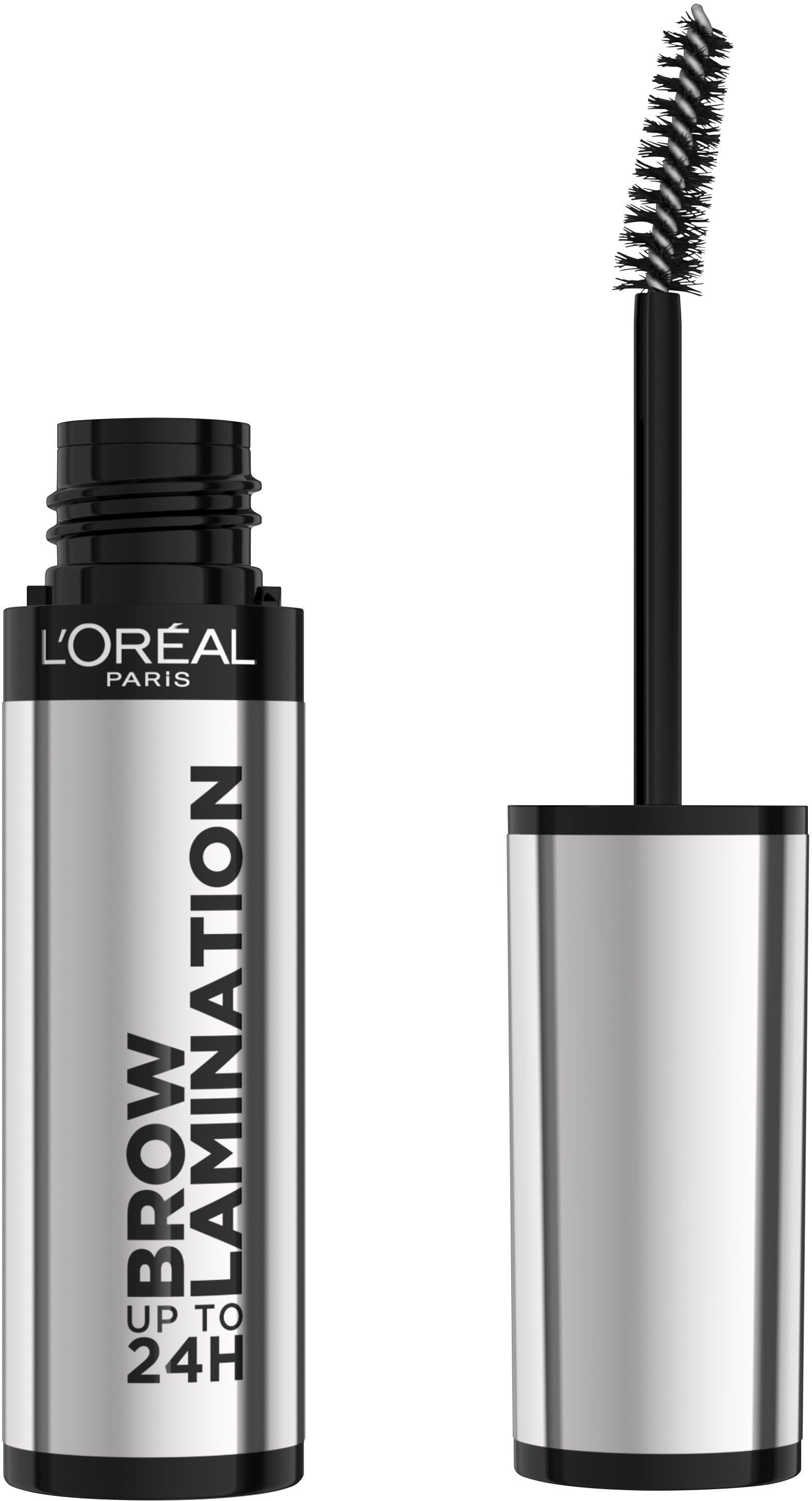 L'ORÉAL PARIS Augenbrauenpflege Infallible 24H Brow Lamination, mit asymetrischen Borsten
