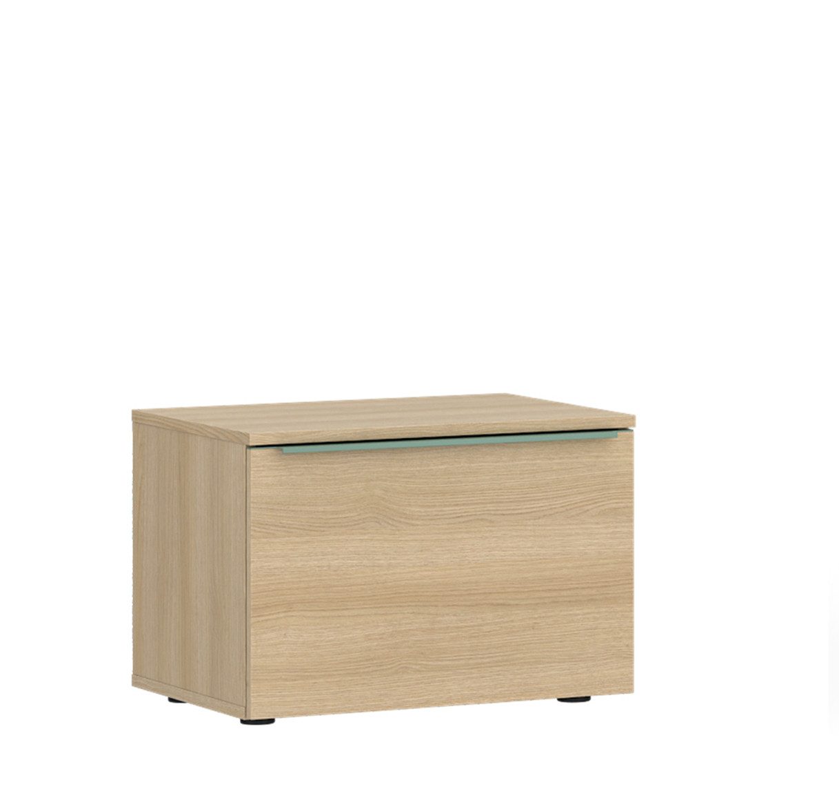 TOM TAILOR HOME Nachtkommode COLOR PUZZLE N11 – mit einer großen Schublade, 550 mm Breite – Stauraum mit Farbkick.