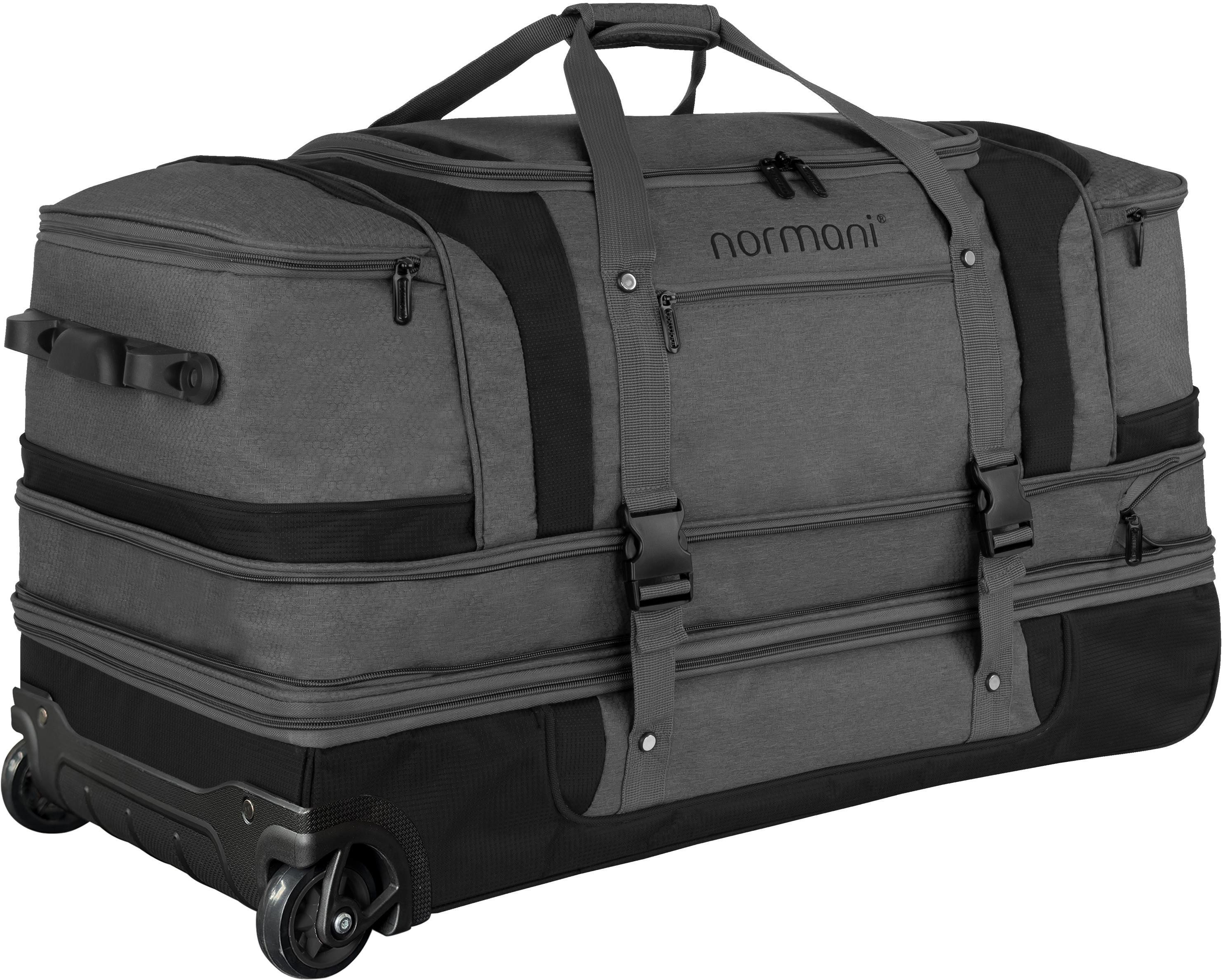 normani Reisetasche Reisetrolley 120-150 L Gigaro, Reisetasche erweiterbar von 120 auf 150 Liter – Bild 2 von 5