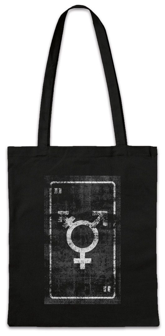 Beuteltasche Tarot The Whore of Babylon Stofftasche Karte Karten Card Voddoo Die