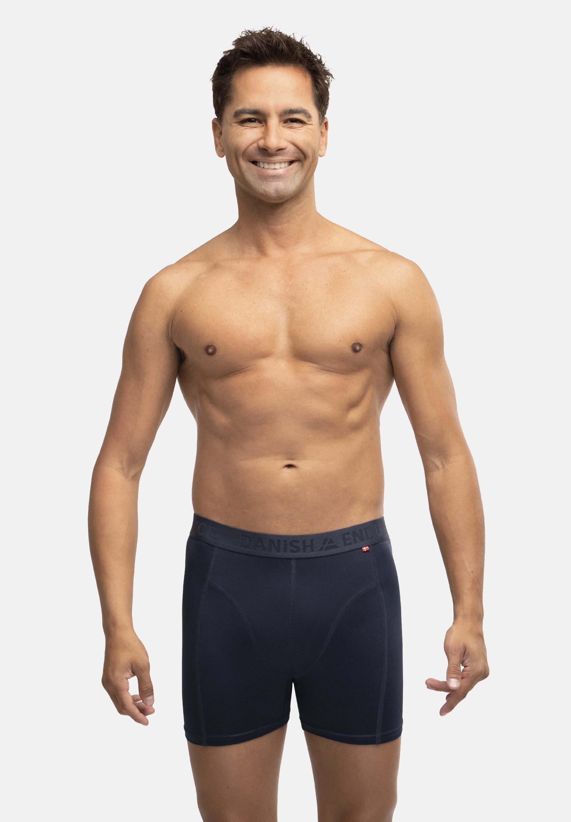 DANISH ENDURANCE Boxershorts Sports Trunks (6-St) Schnelltrocknende Sportunterhose, ohne Aufrollen & Verrutschen