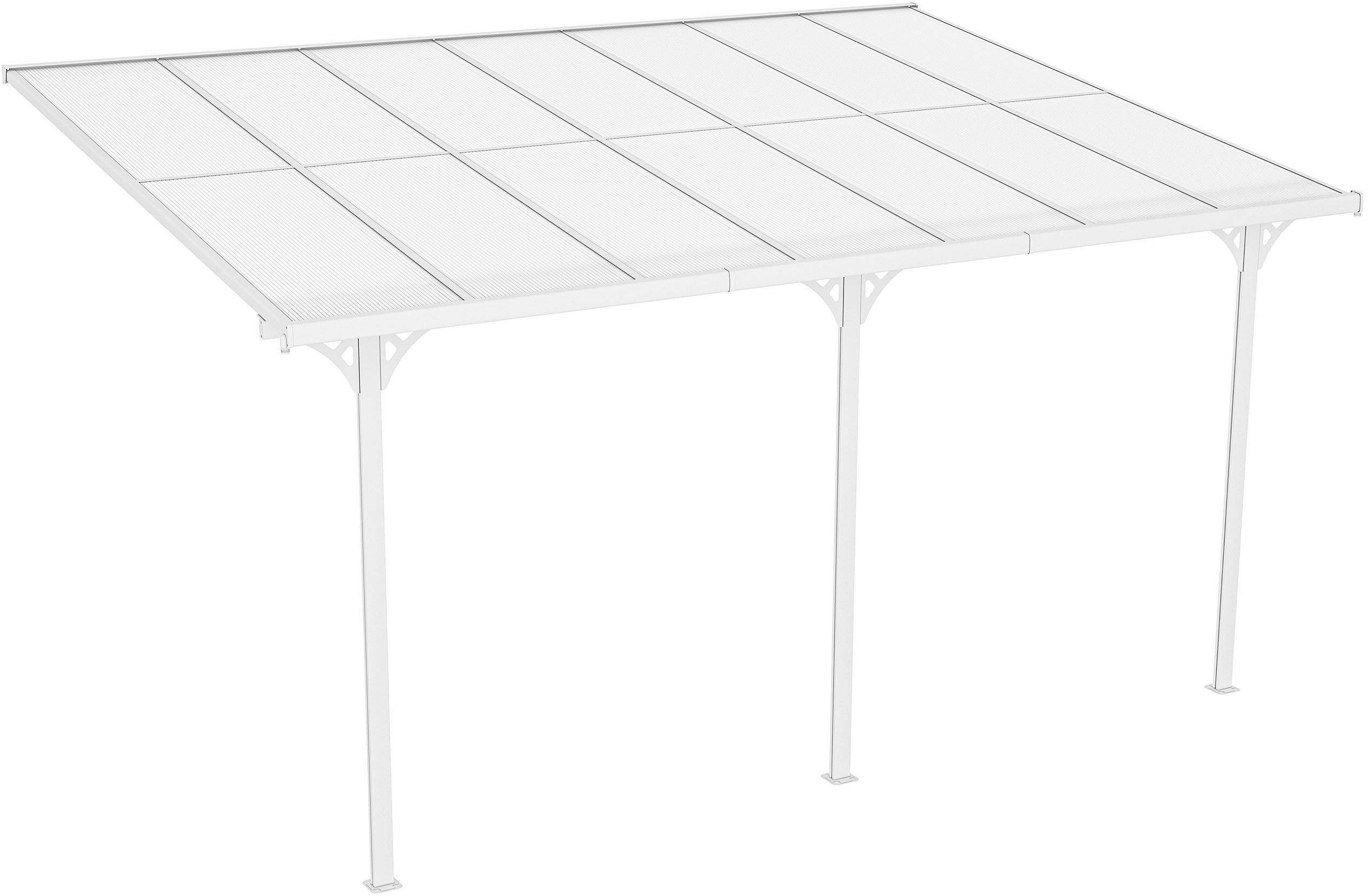 WESTMANN Terrassendach Bruce 435, BxT: 435x300 cm, Bedachung Dachplatten