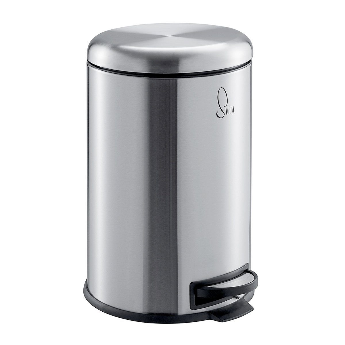 SVITA Mülleimer, Treteimer, Abfalleimer, Inneneimer, Edelstahl, 20 Liter