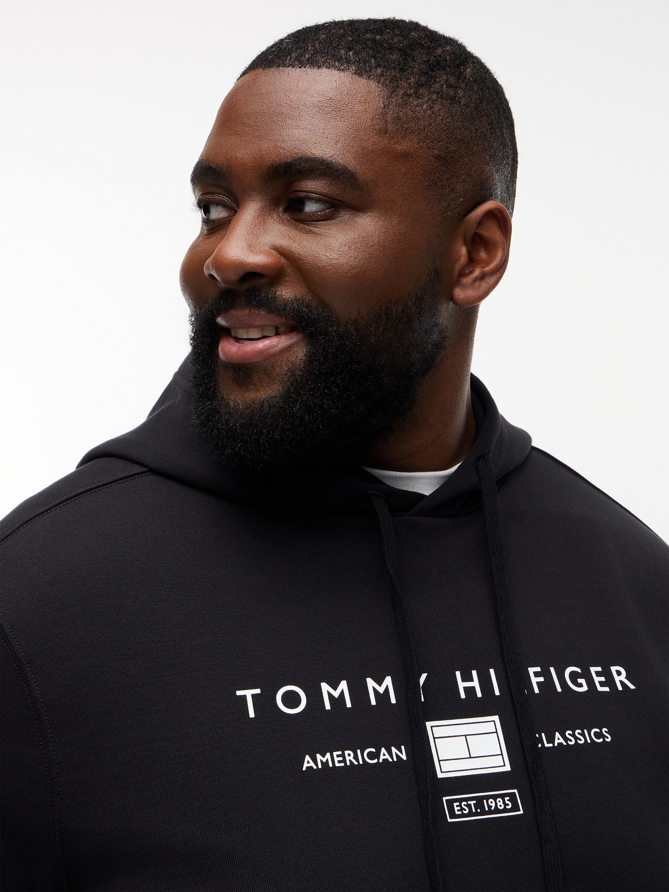 Tommy Hilfiger Big & Tall Hoodie BT-BRAND L0VE TR MONO STOCK Große Größen, normale Passform