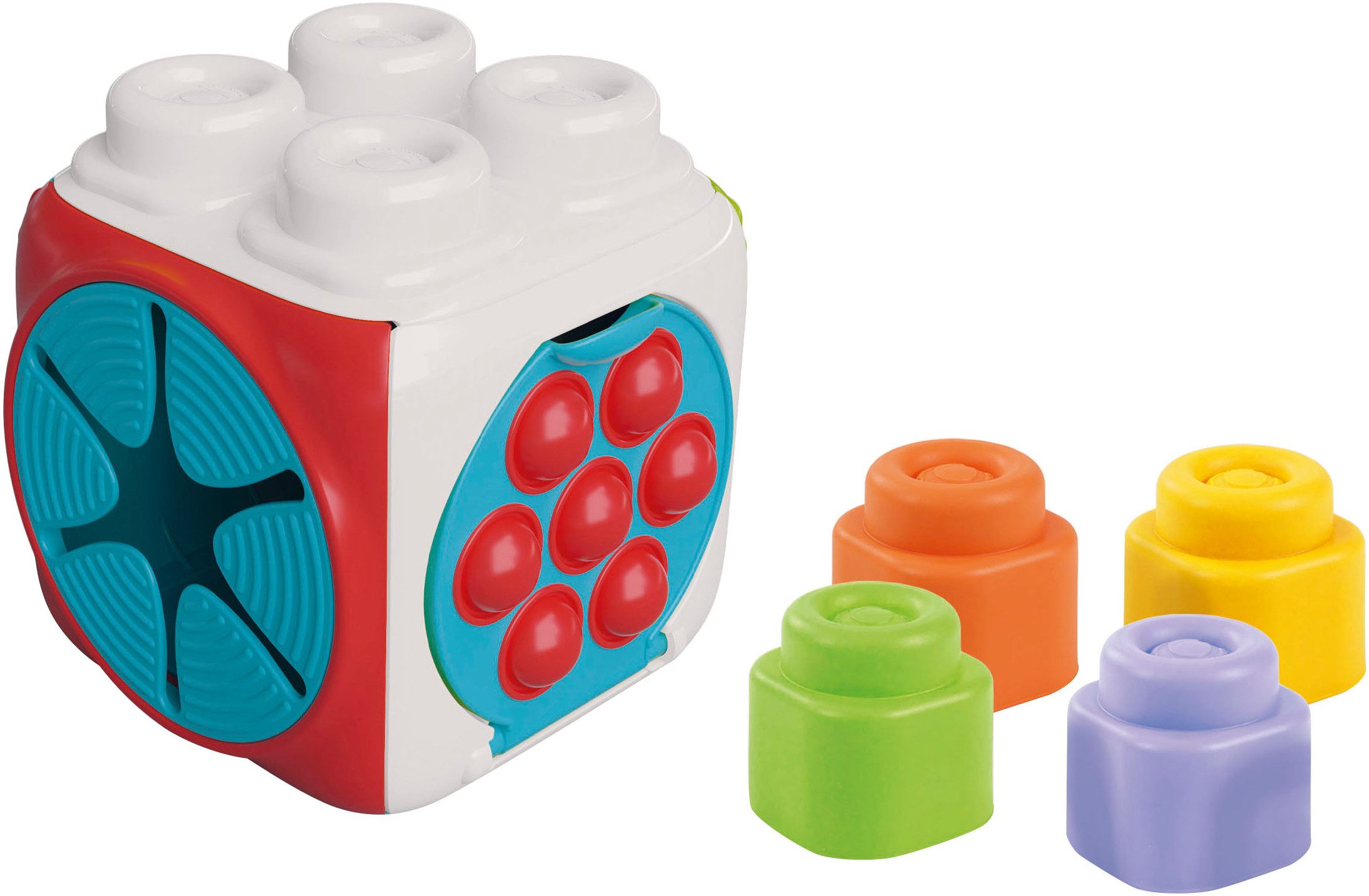 Clementoni® Clemmy, Sensorischer Würfel Konstruktions-Spielset, Made in Europe
