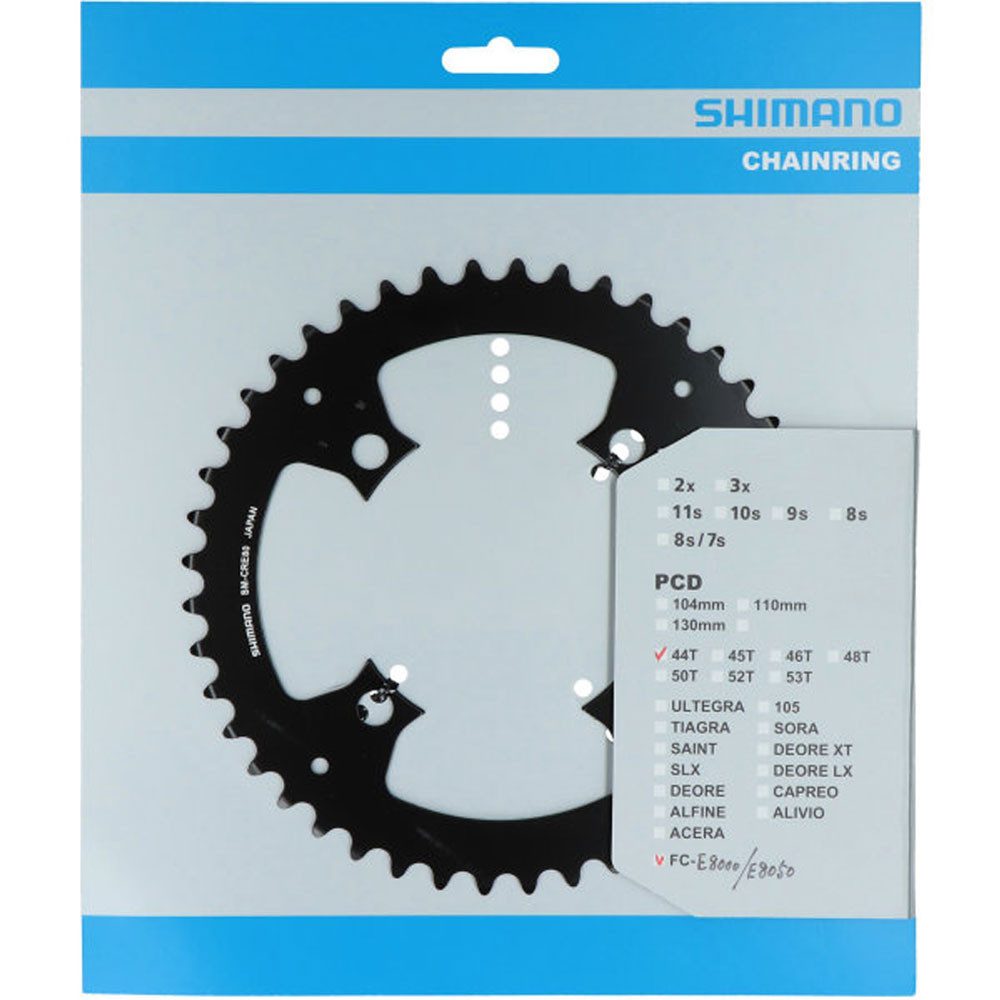 Fahrradkette SHIMANO Kettenblatt SHIMANO STEPS SM-CRE80 44Z. Version 44Z. 104mm Sta