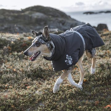 HURTTA Hundemantel Extreme warmer V2 (Wärmejacke) dunkelgrau