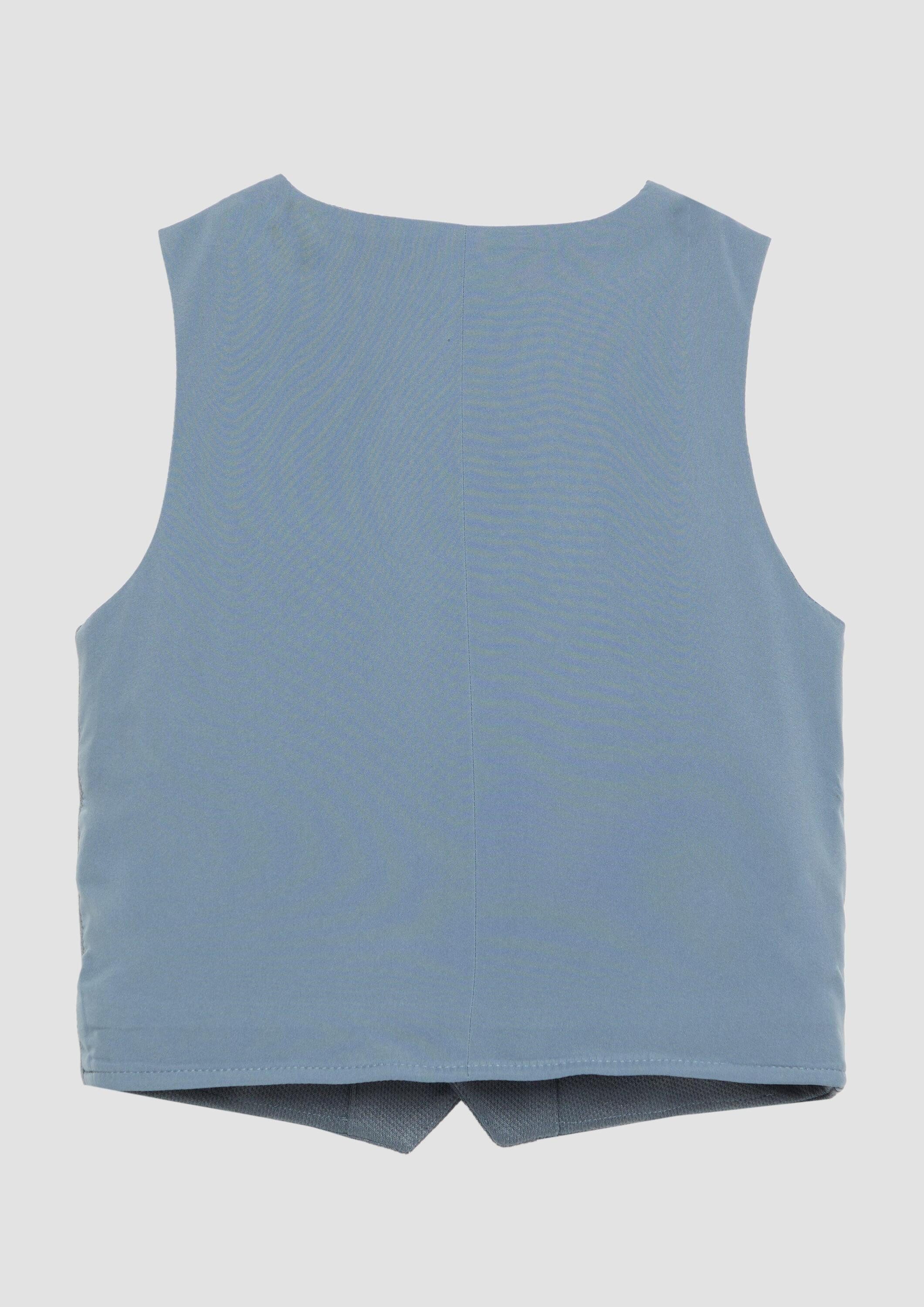 s.Oliver Funktionsweste Indoor-Weste Festliche Weste mit feiner Struktur