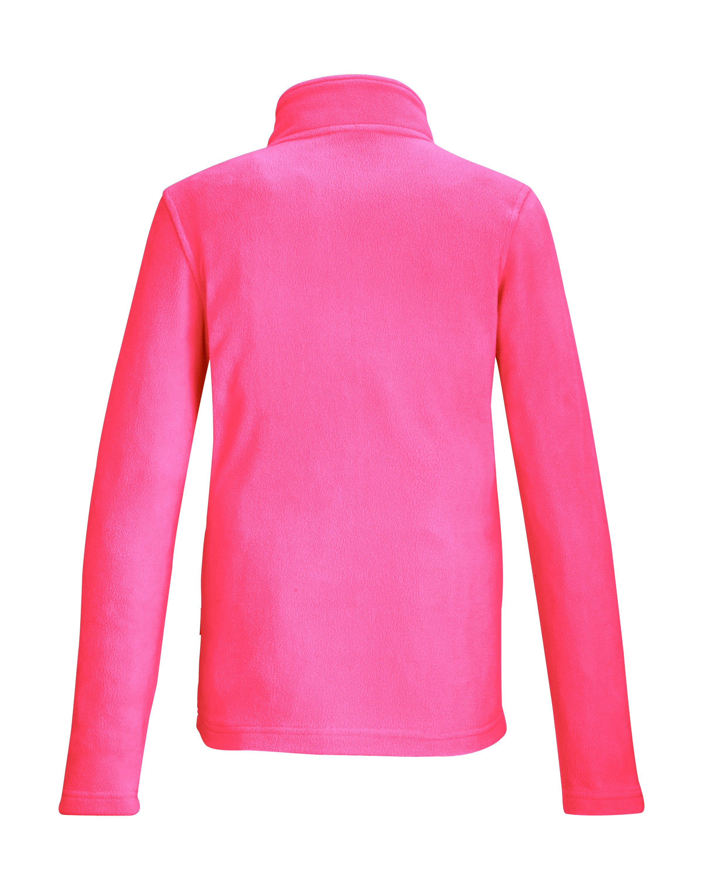 Killtec Fleeceshirt KSW 247 GRLS FLC SHRT Fleeceshirt mit Stehkragen, Kinnschutz und hohem Tragekomfort