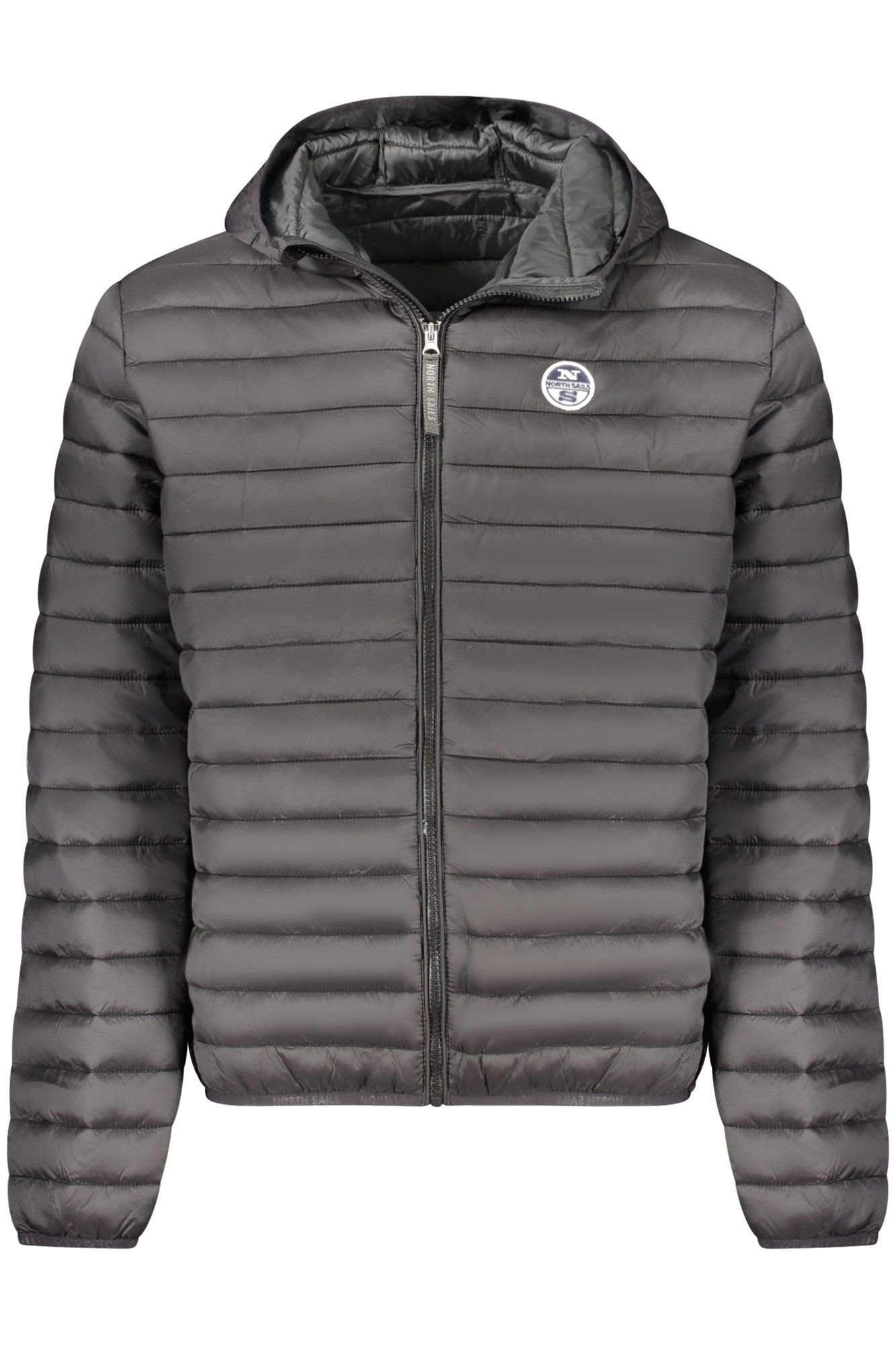 North Sails Outdoorjacke Gefütterte Herrenjacke Schwarz mit Kapuze: Praktisch & Stilvoll