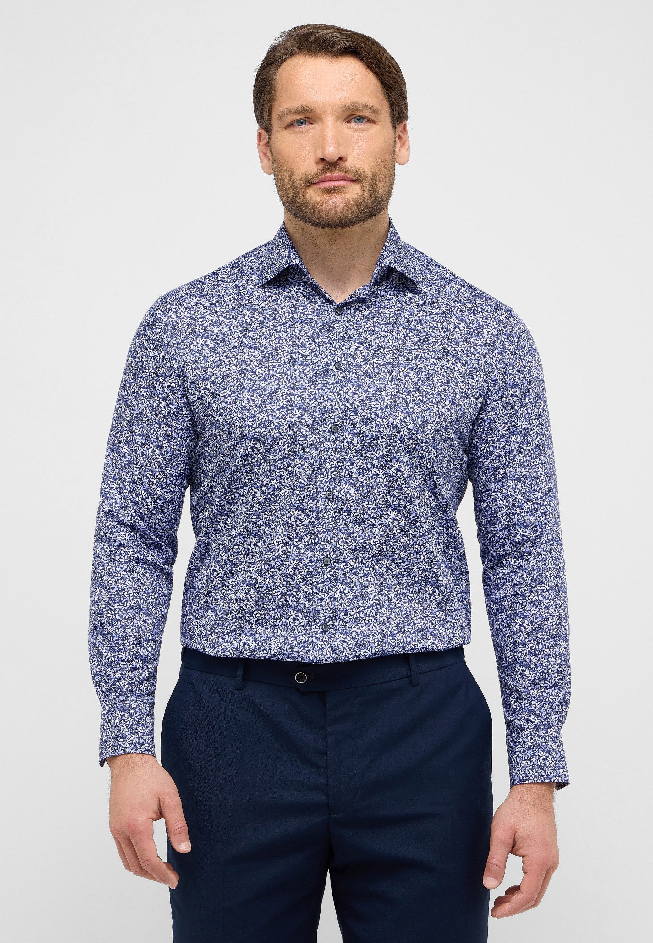 Eterna Langarmhemd COMFORT FIT NON IRON günstig online kaufen