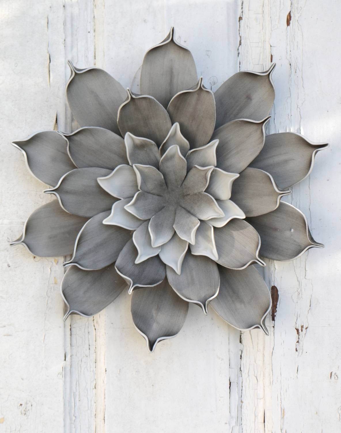 Kunstblume Kunst Kamelienblüte STEINKA, grau, Ø30cm Kamelie, artplants