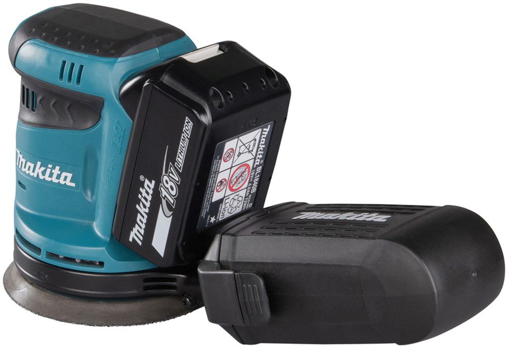 Makita Akku-Exzenterschleifer DBO180Z, 2,8 mm Schwingkreis, ohne Akku und Ladegerät