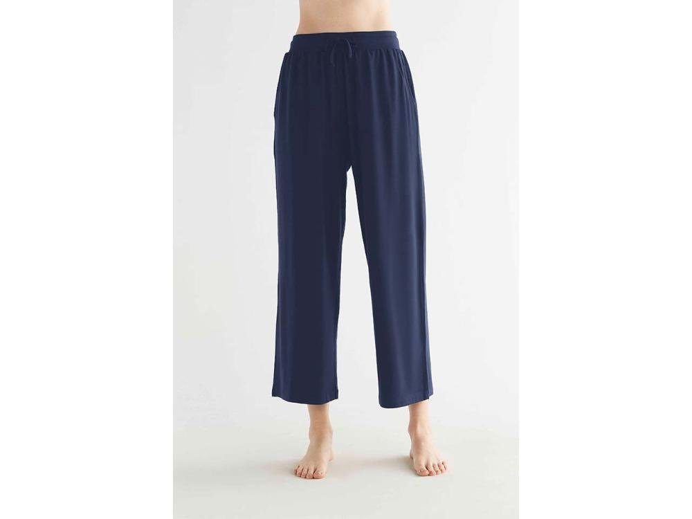 Stoffhose TRUE NORTH Damen-7/8-Hose mit weitem Bein