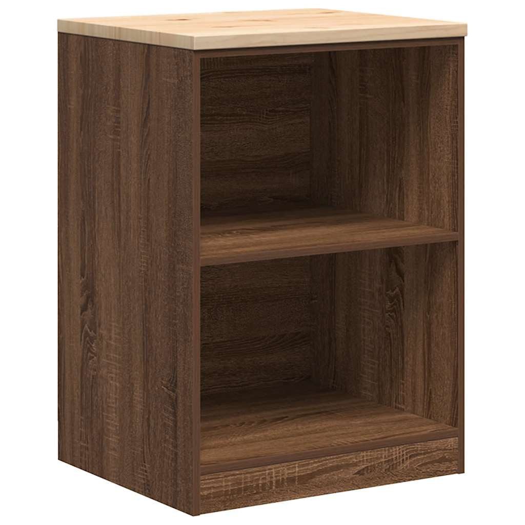 vidaXL Schrankmodule Garagen-Aufbewahrungsschrank 60x51x85 cm Massivholz günstig online kaufen