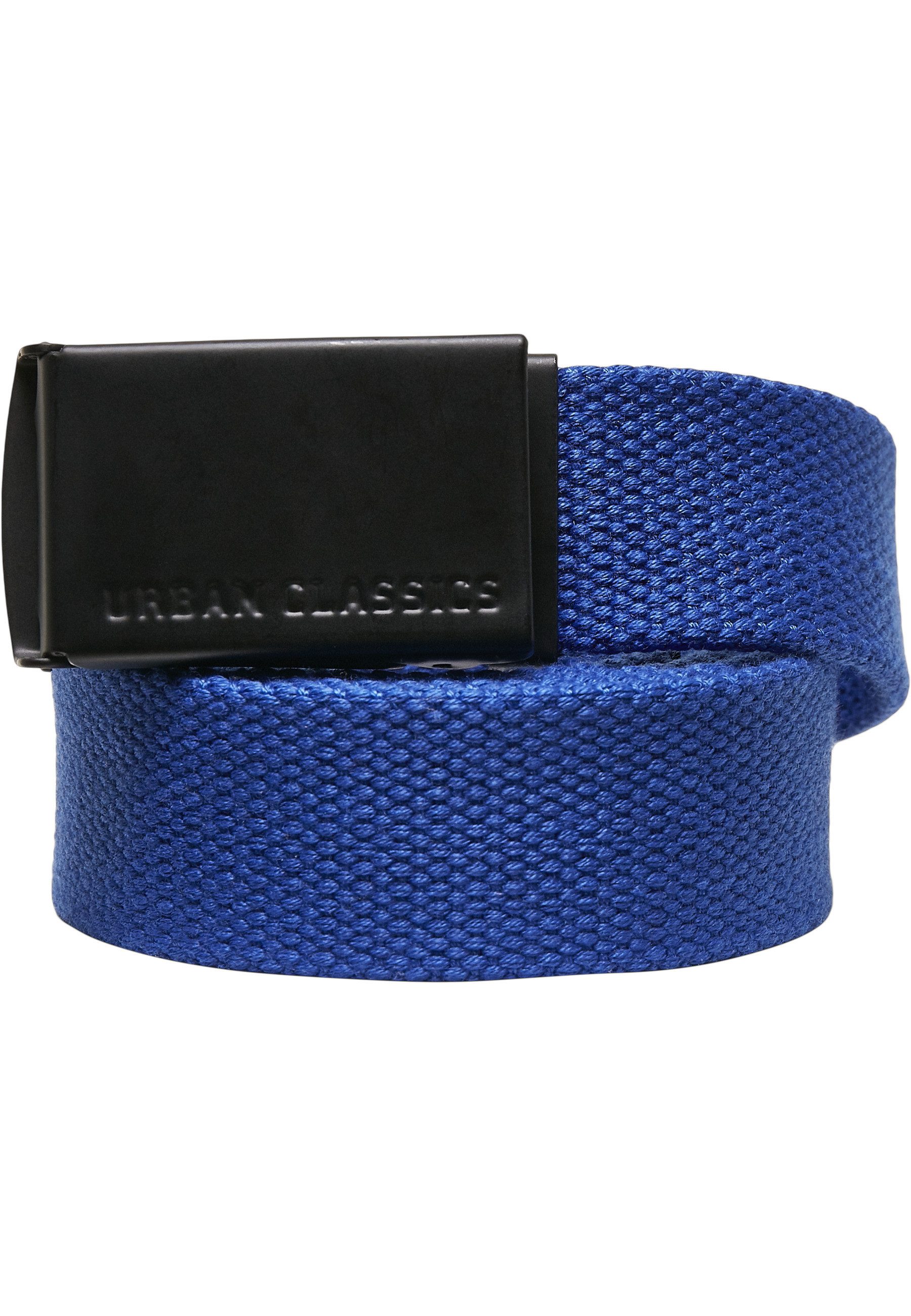 URBAN CLASSICS Hüftgürtel Urban Classics Unisex Canvas Belt Kids 2-Pack