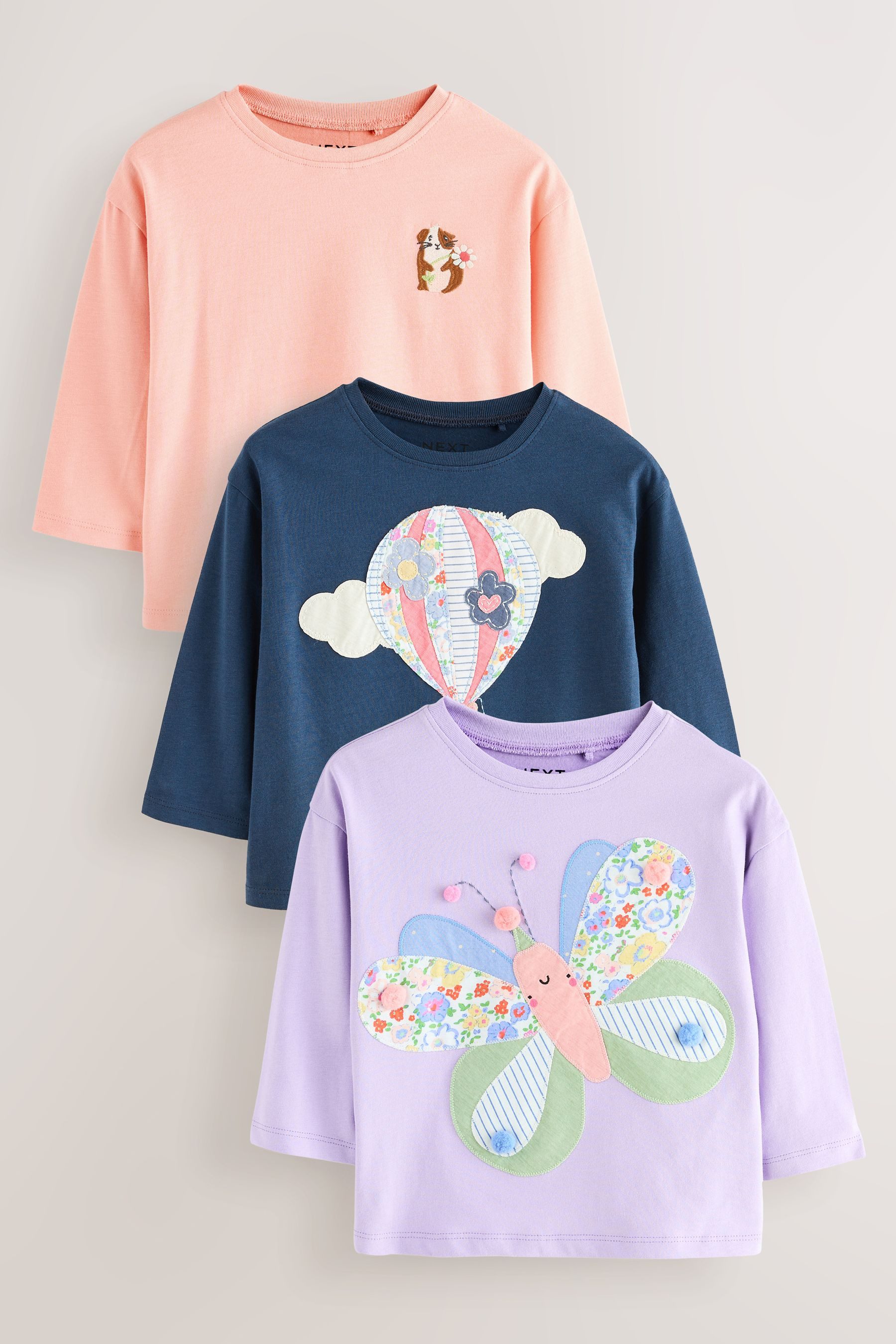 Next Langarmshirt Langärmelige Oberteile mit Figurenmotiv, günstig online kaufen