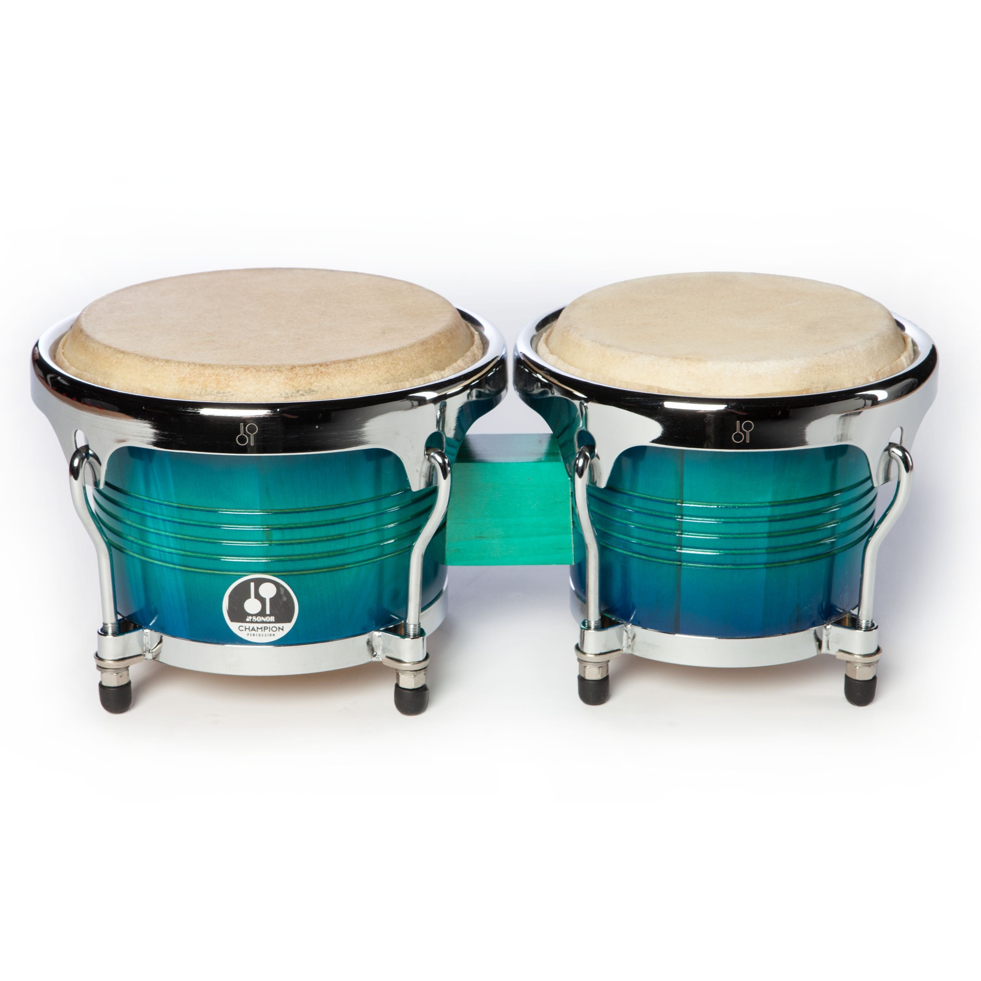 SONOR Bongo,Champion Bongos CB78BBHG 7"&8", Blueburst, Percussion, Bongos, Champion Bongos CB78BBHG 7"&8", Blueburst - Bongo