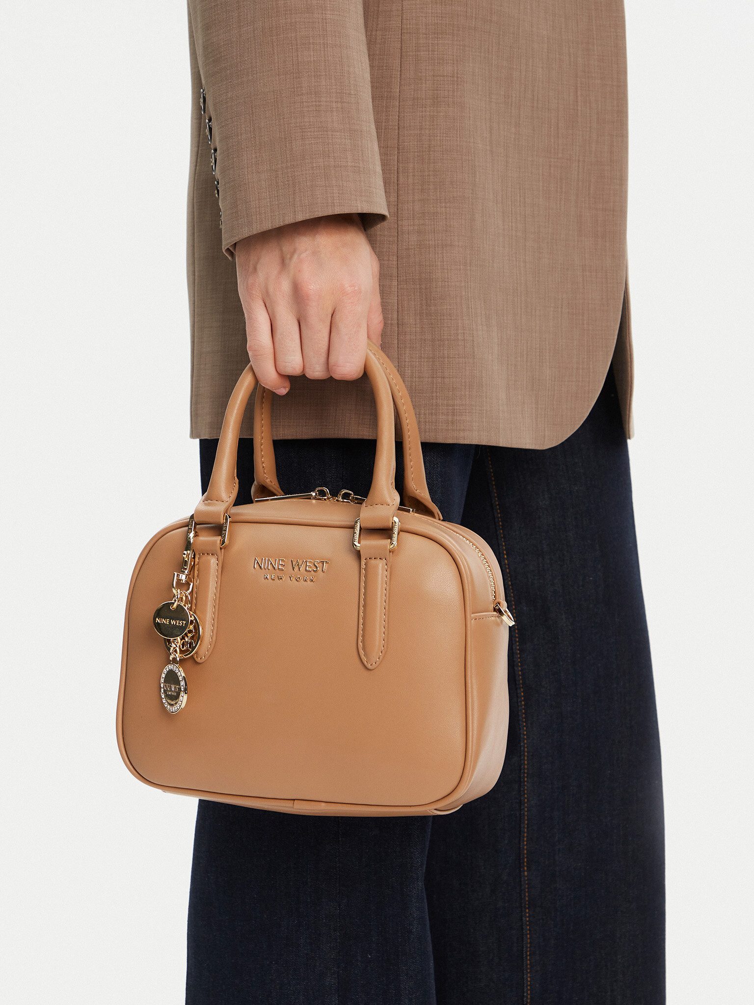 Nine West Handtasche Nine West Damenhandtasche Beige CEO-SOHO-STAR-LX10160