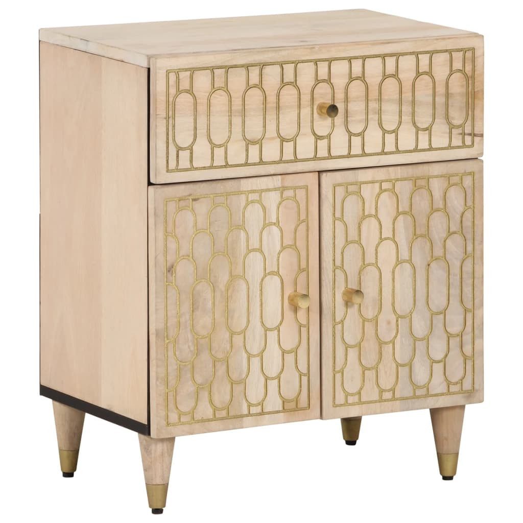 vidaXL Nachttisch Nachttisch 50x33x60 cm Massivholz günstig online kaufen