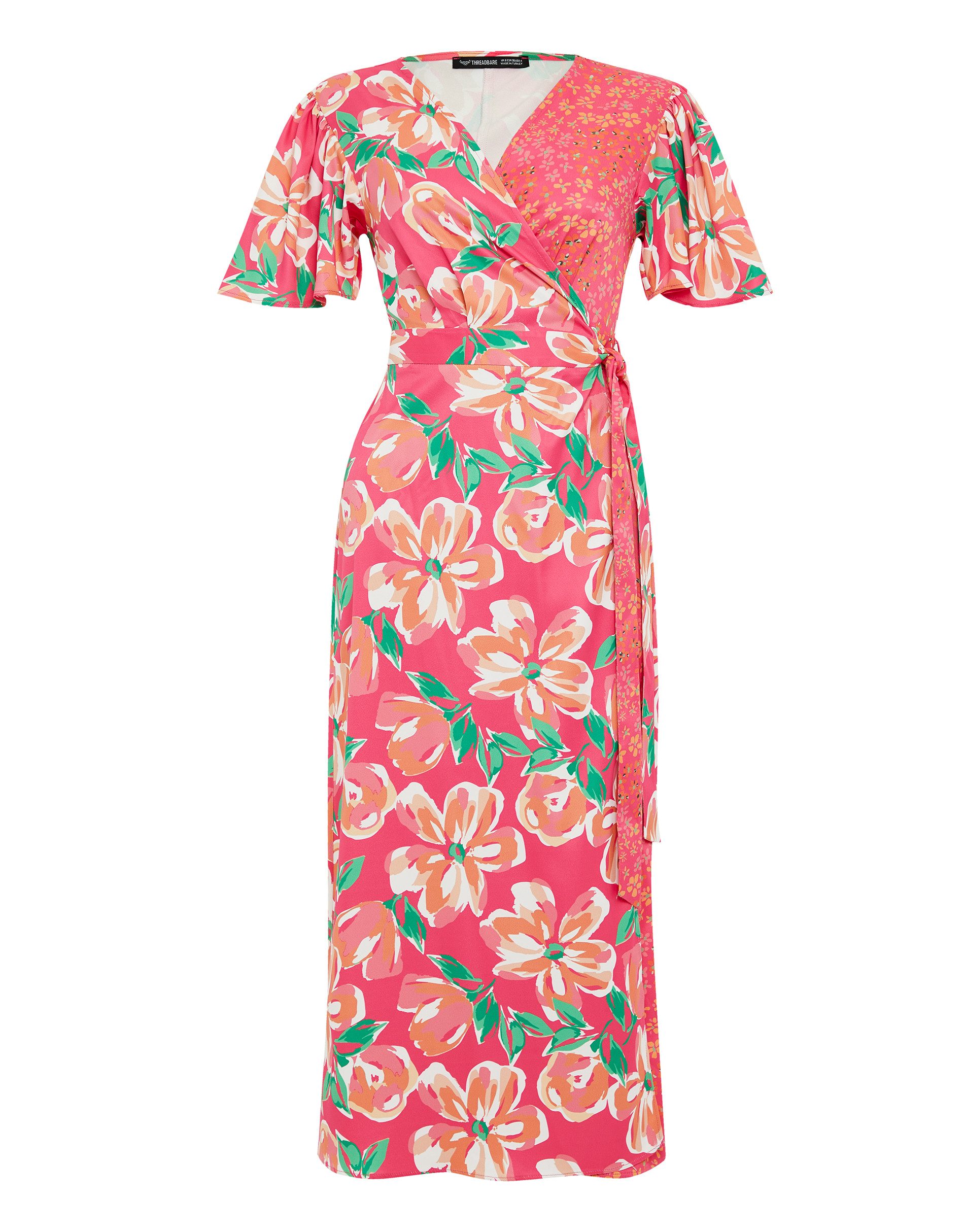Threadbare Sommerkleid THB Koko mit modischen Volants