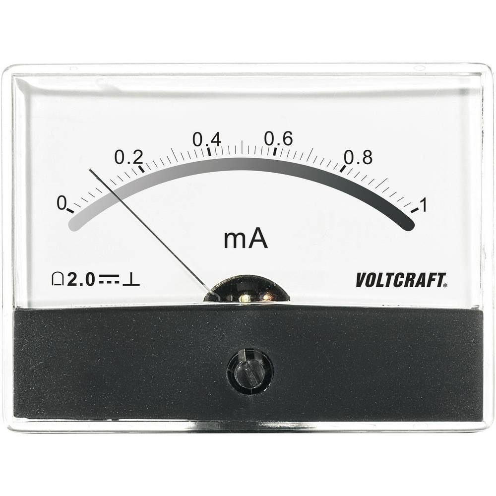 Anzeigegerät Einbau-Messgerät AM-86X65/1mA/DC
