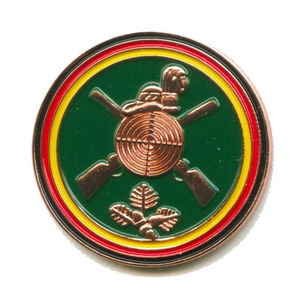 hegibaer Anstecknadel 2 Schützenfest Pins 3. Kompanie Eichenlaub Metall Anstecker 1019 (2-tlg), edel und exklusiv
