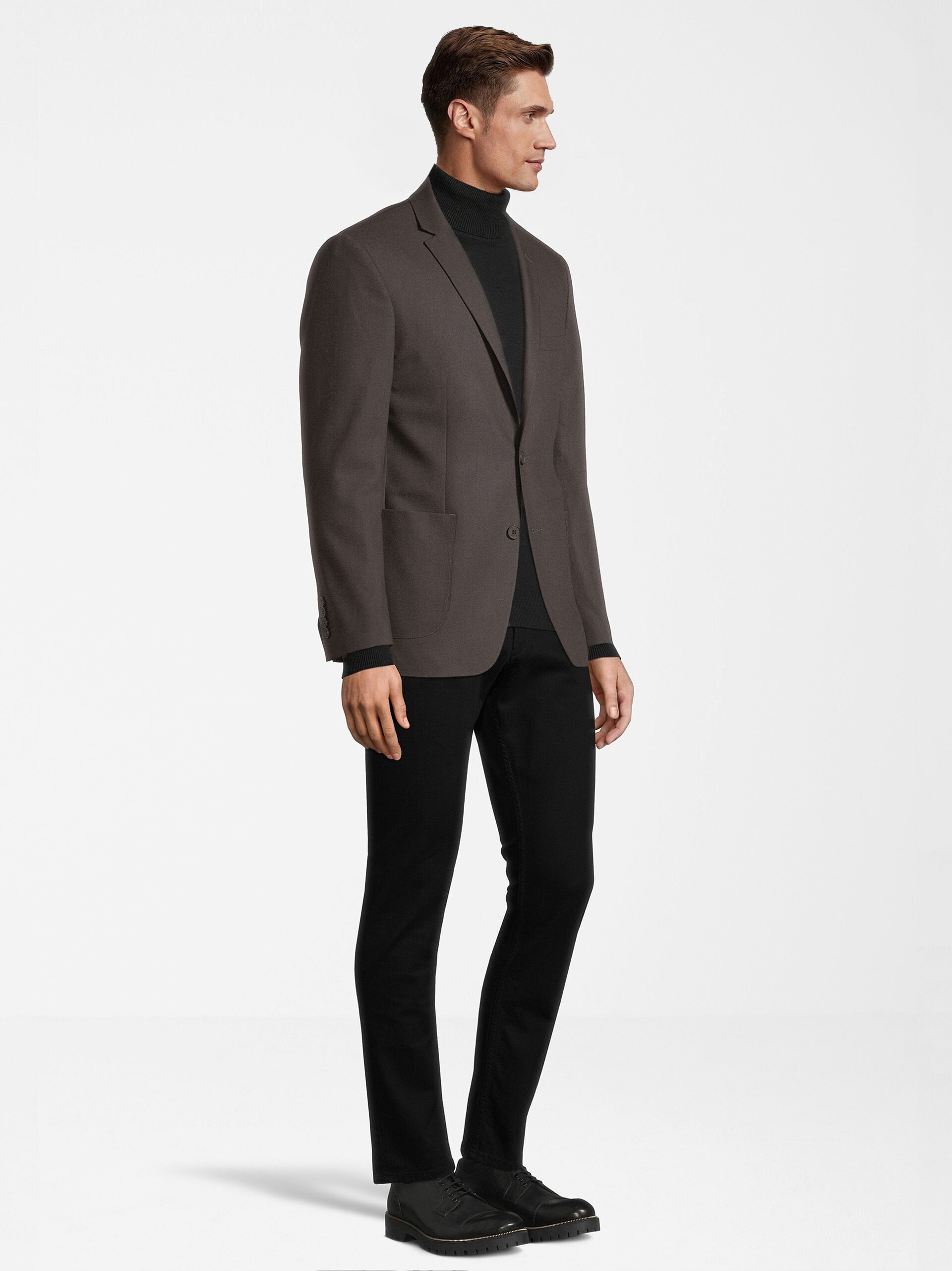 SteffenKlein Anzugsakko Slim Fit (1-tlg) mit aufgesetzten Taschen