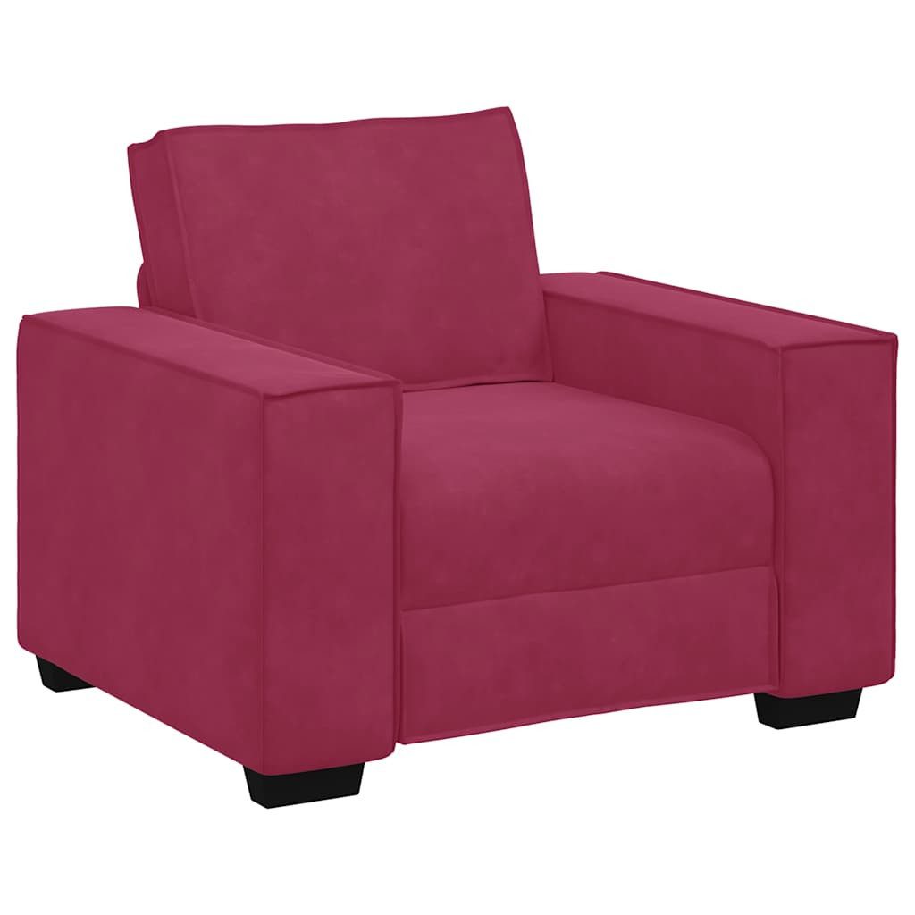 vidaXL Sofa Sessel Weinrot 60 cm günstig online kaufen